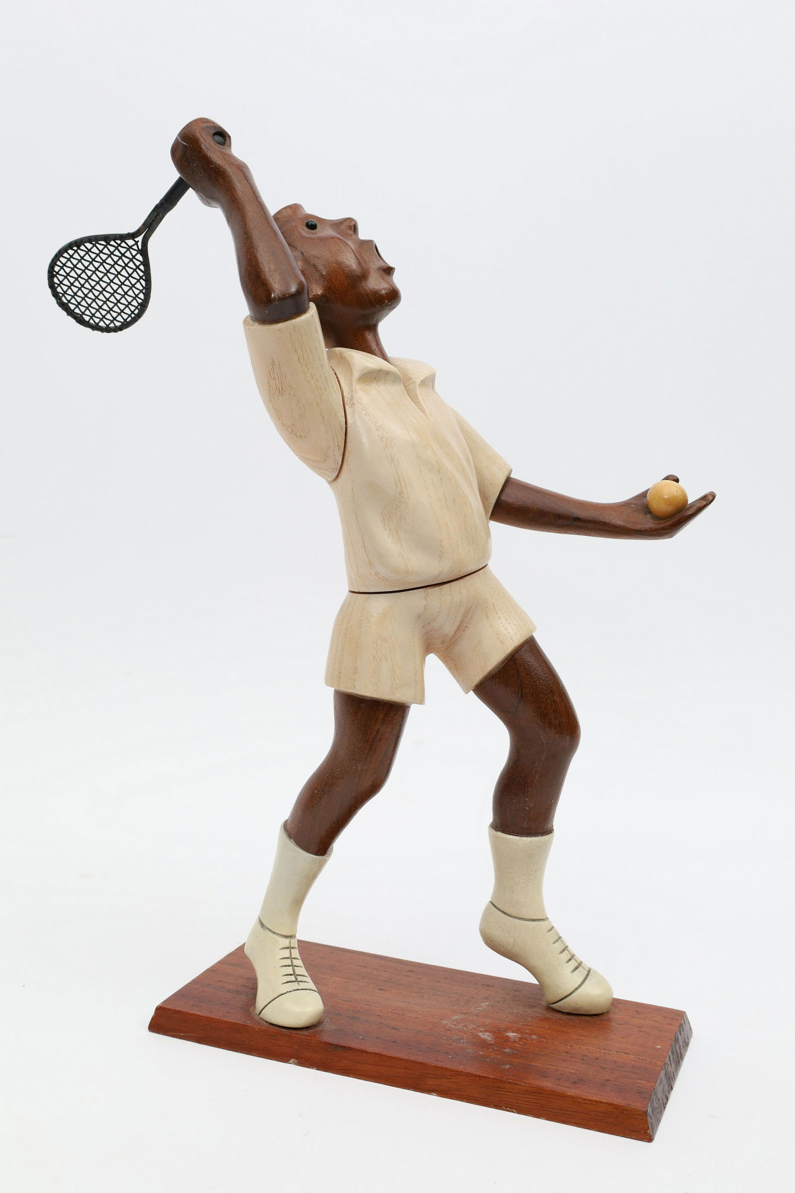Vintage Talarico "denis" Handcrafted Tennis Player (1 of 5)