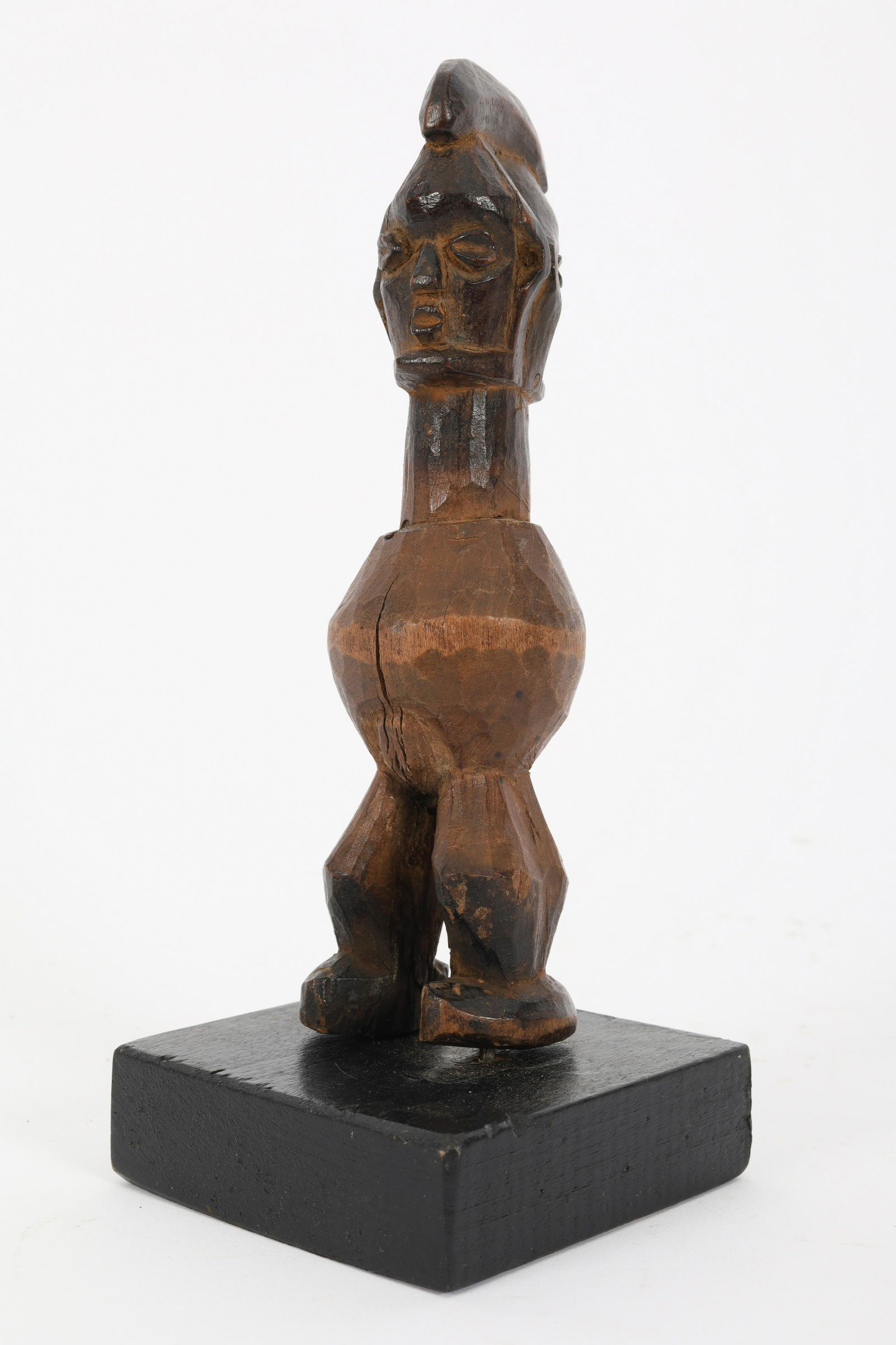 Antique African DRC Carved Wood Fetish Teke Figure (1 of 5)