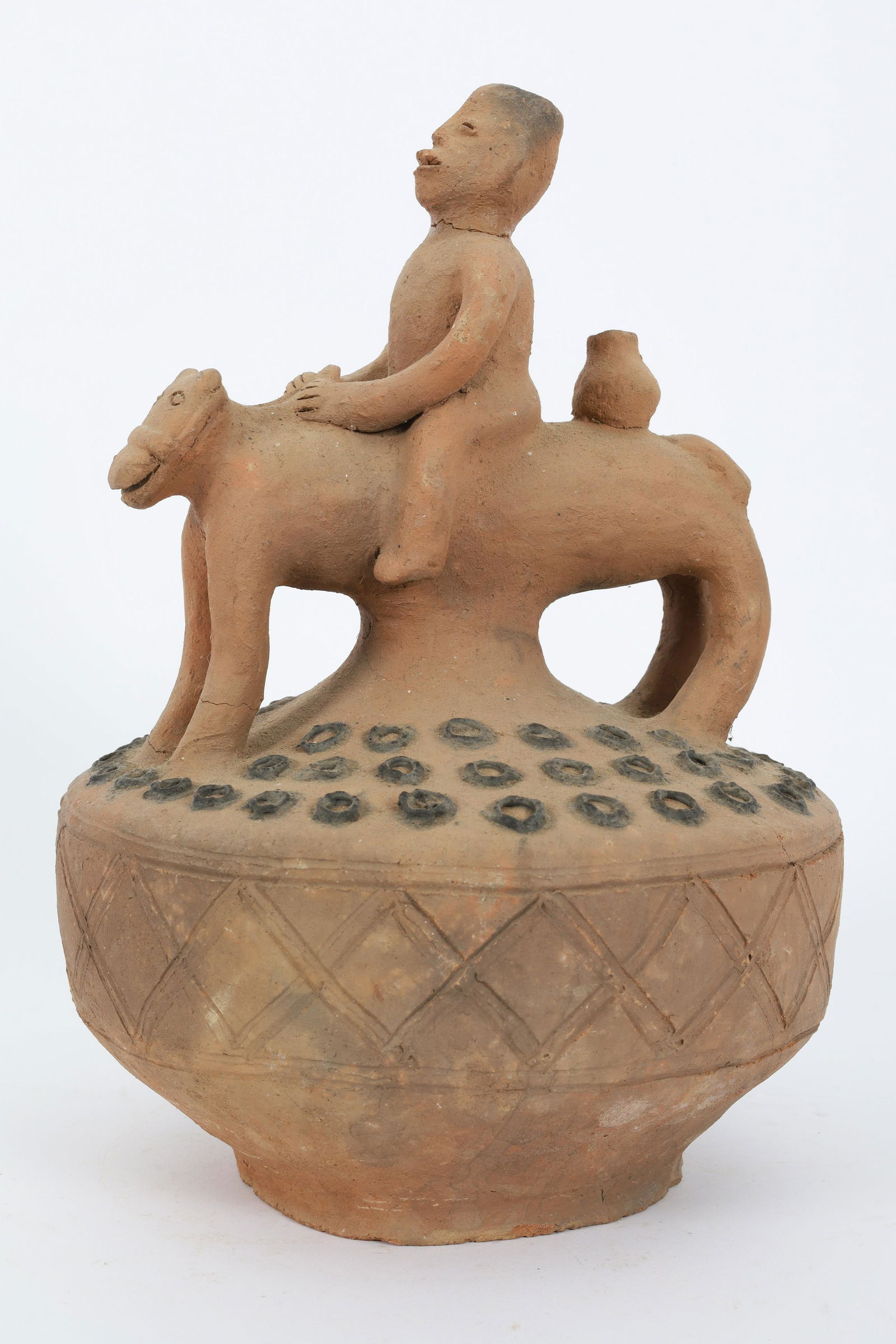 African DRC Kongo Terracotta Funerary Pottery (1 of 8)