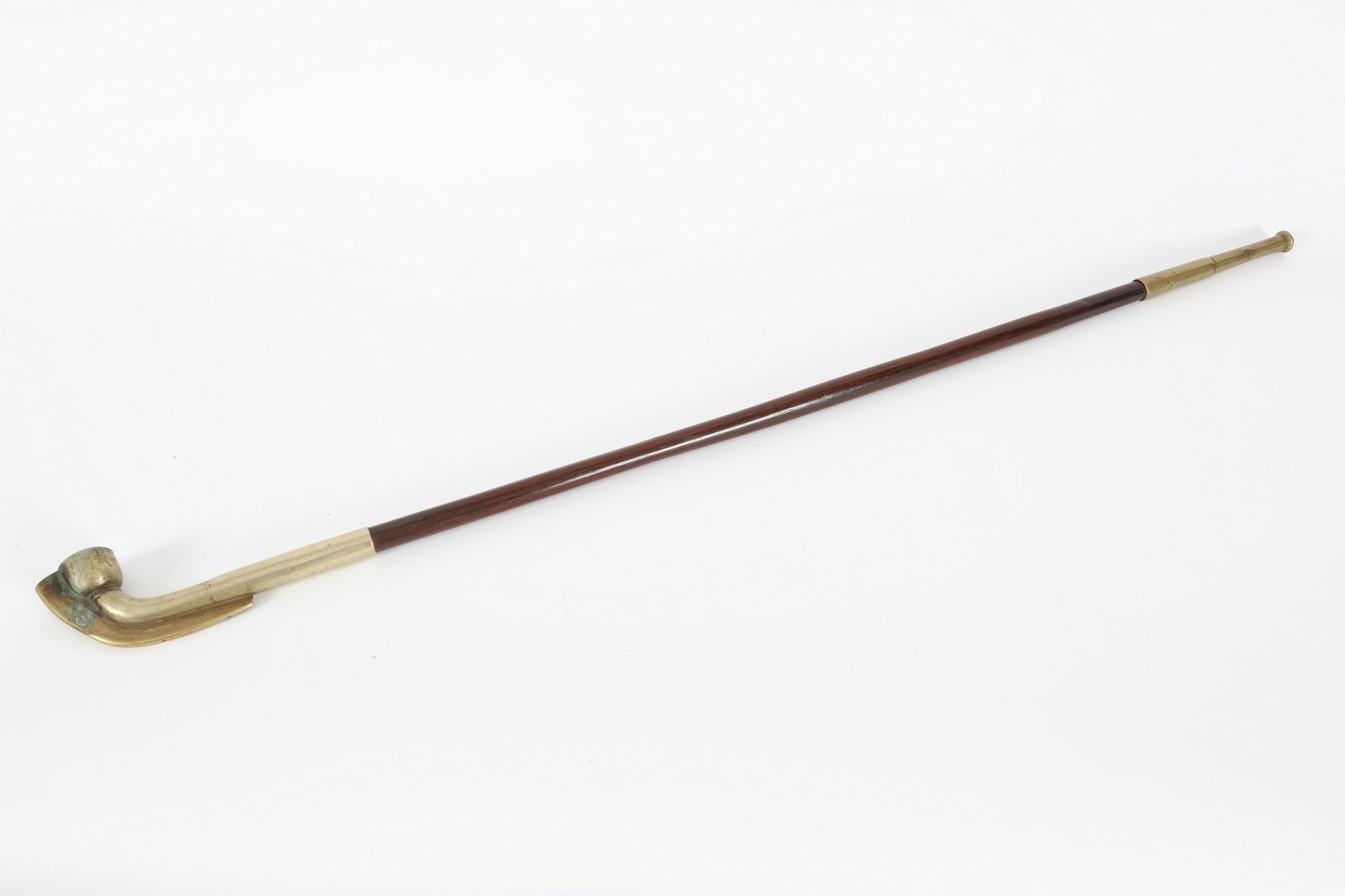 Antique Chinese Tobacco Pipe Paktong (1 of 5)