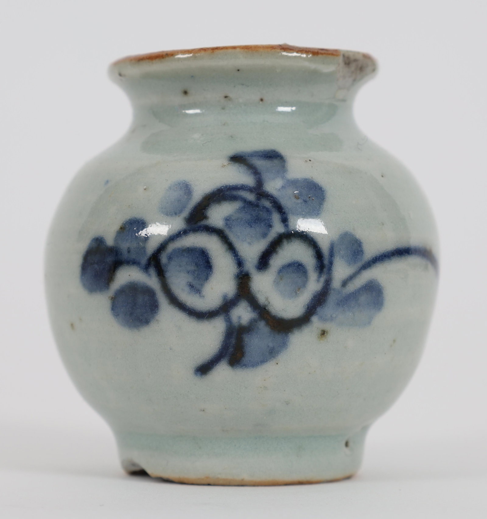 Antique Chinese Blue and White Bird Feeder (1 of 5)