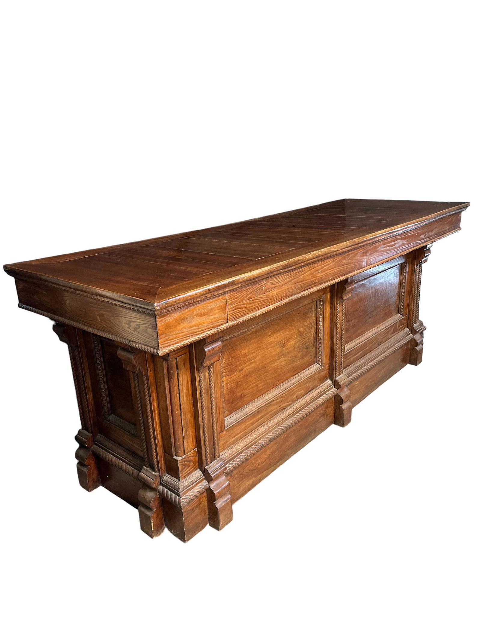 Antique Industrial General Store Country Counter (1 of 6)