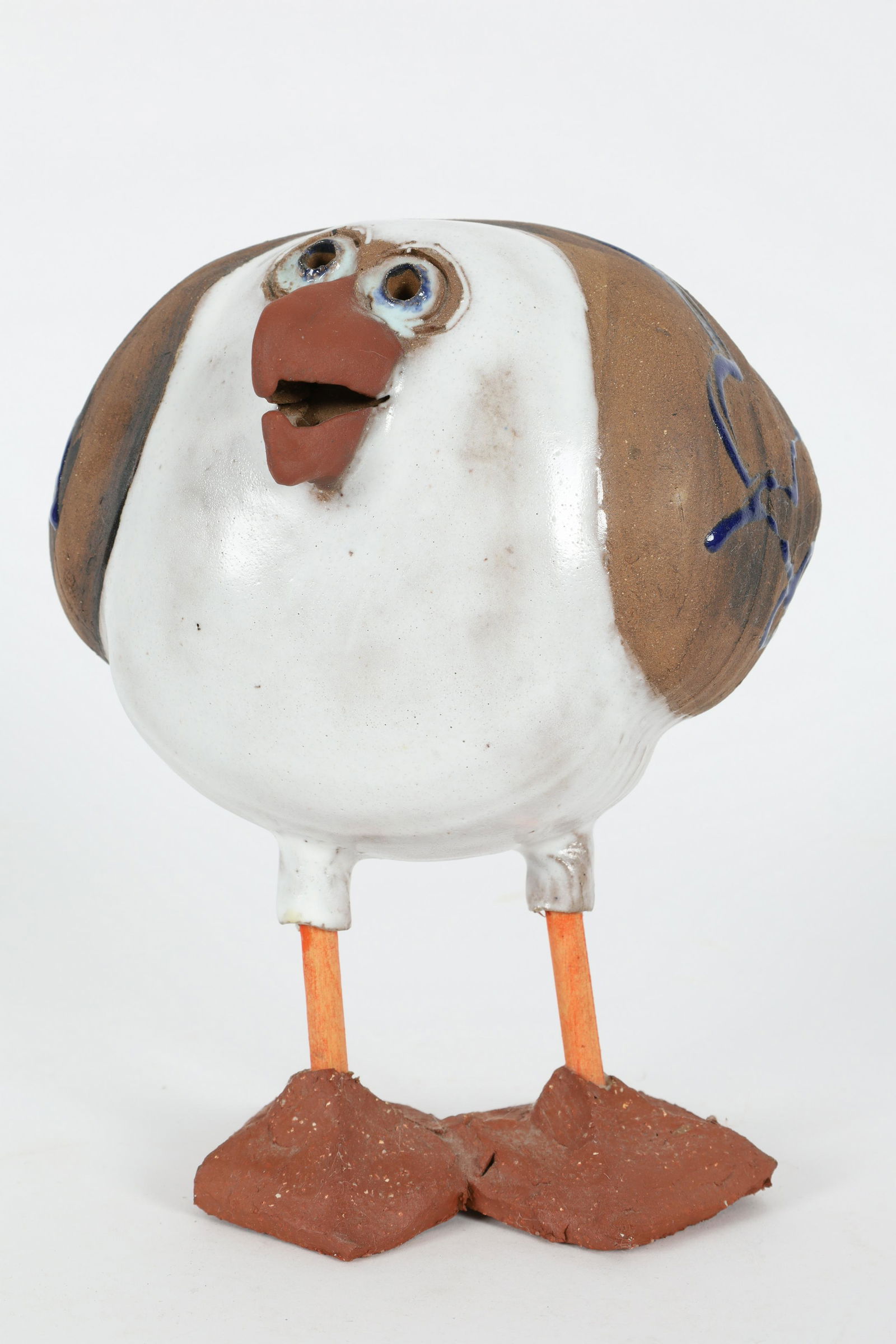 Vintage Susan Davis Studio Pottery Bird Figure (1 of 6)