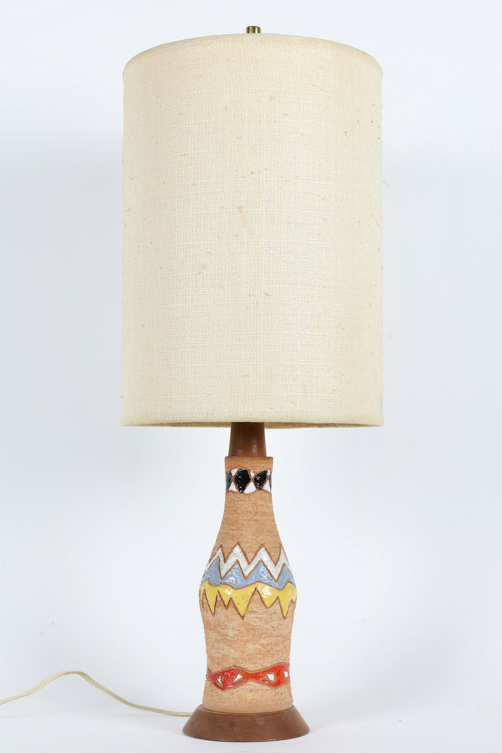 Fratelli Fanciullacci MCM Memphis Ceramic Lamp (1 of 5)