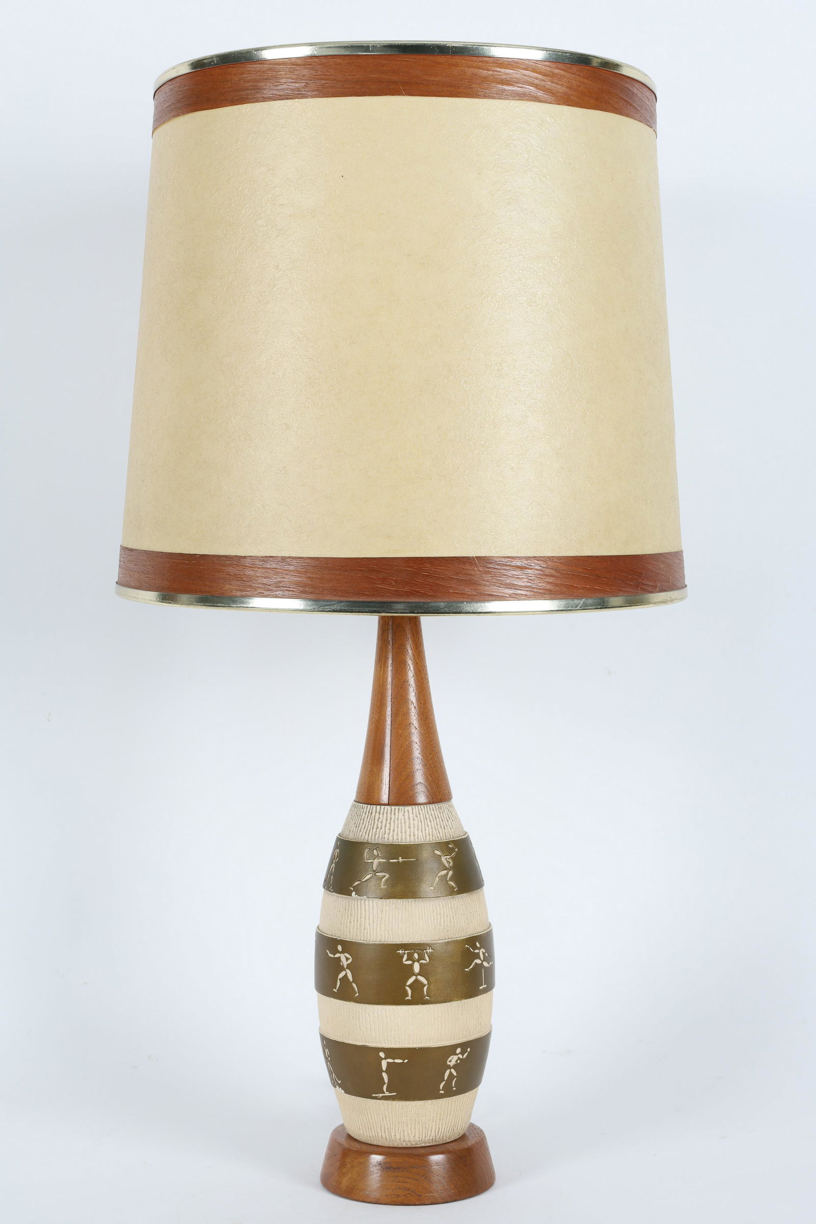1950s Atomic Athletes Table Lamp F.A.I.P. New York (1 of 6)
