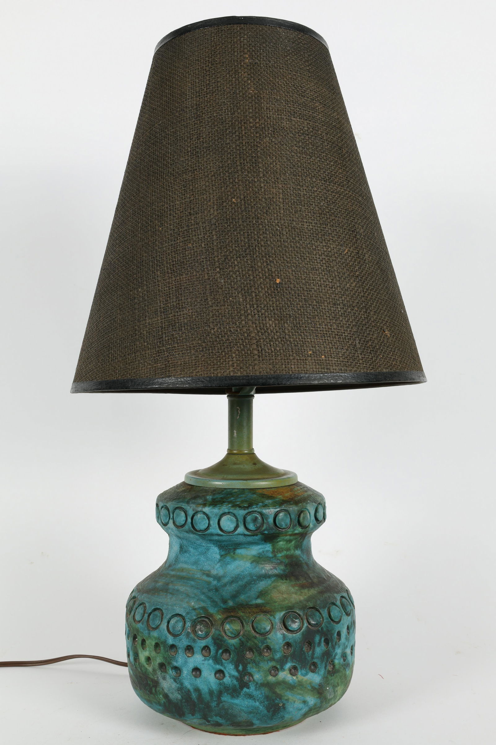 Alvino Bagni MCM Green Sea Garden Lamp Raymor (1 of 5)