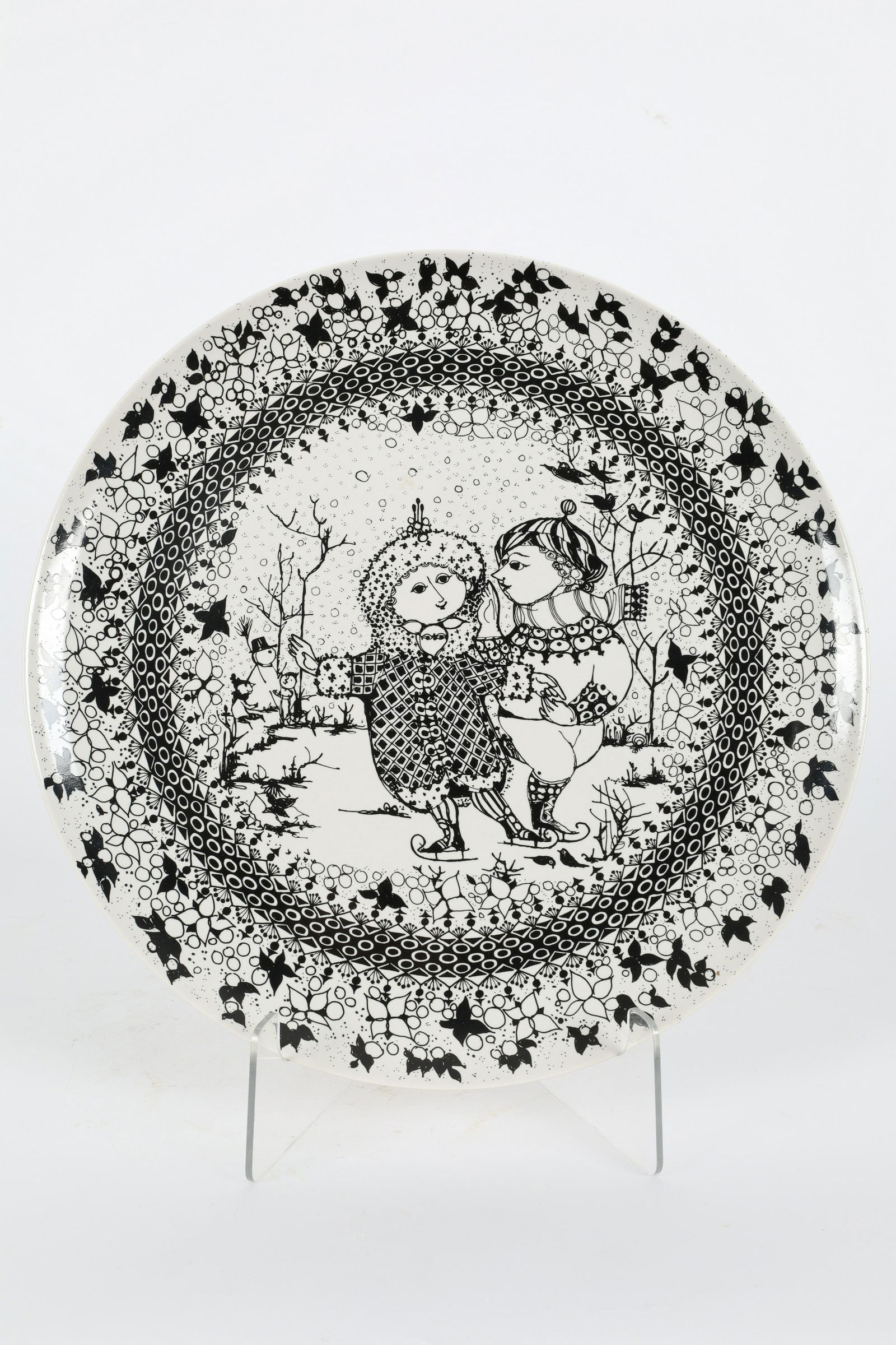 Large Bjorn Winblad Rosenthal Winter Charger (1 of 7)