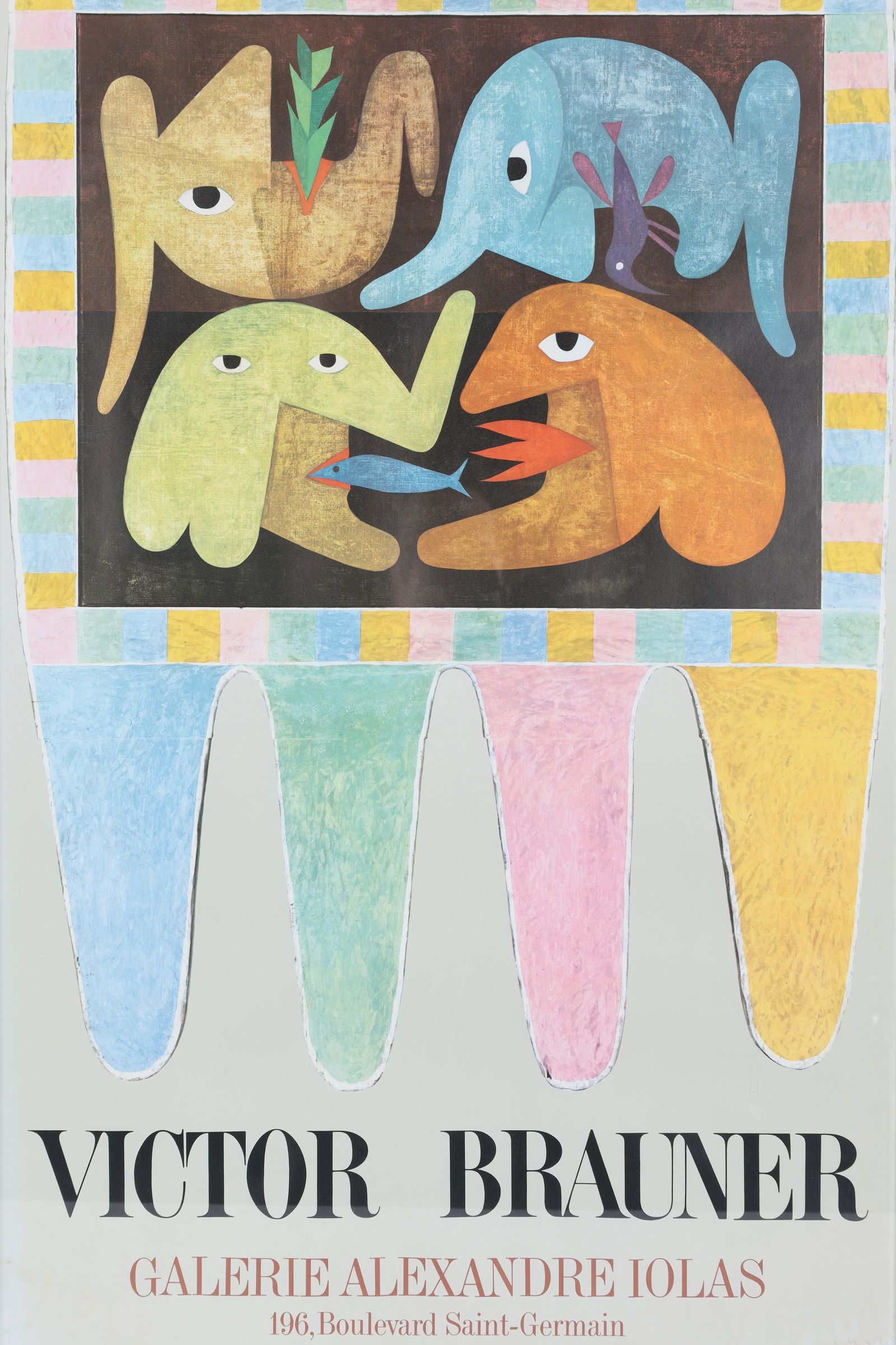 1960s Victor Brauner Gallerie Exhibition Poster (1 of 6)