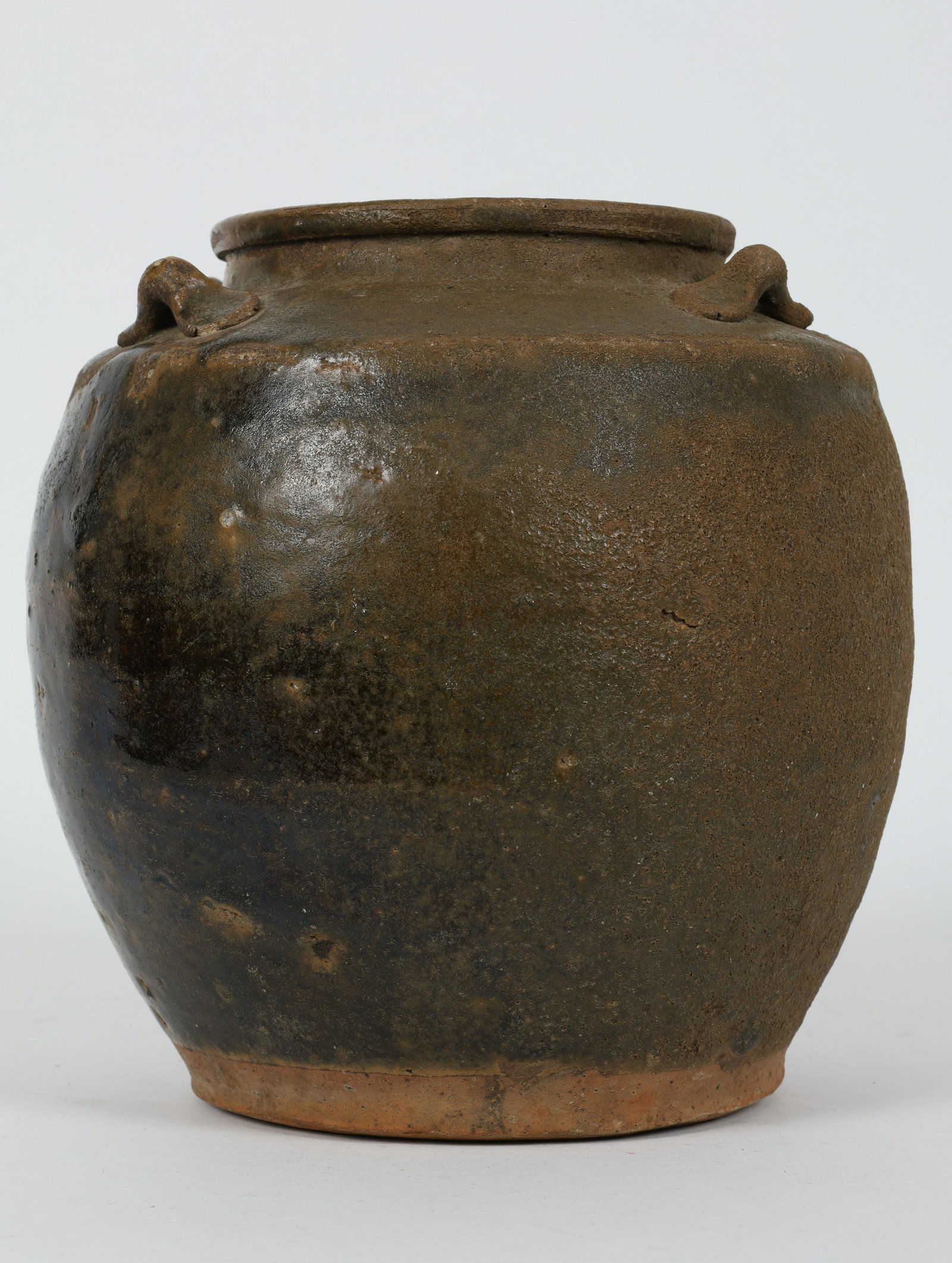 Antique Chinese Salt Glazed Jar (1 of 8)