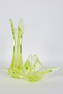 Lot of Vallerysthal Art Glass Uranium Glass Vases