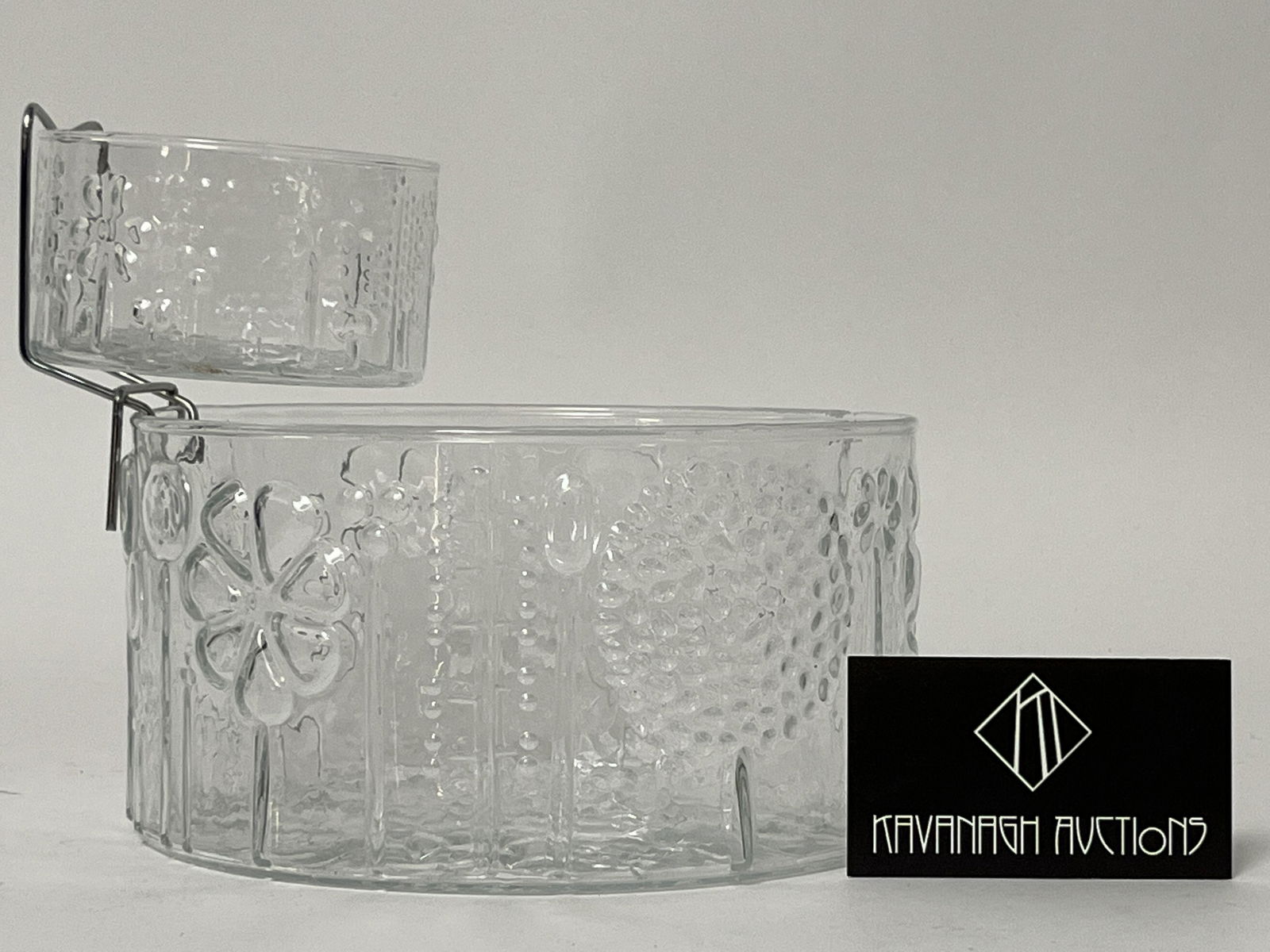 Rare Iittala Oiva Toikka FLORA Chip and Dip Bowls (1 of 6)