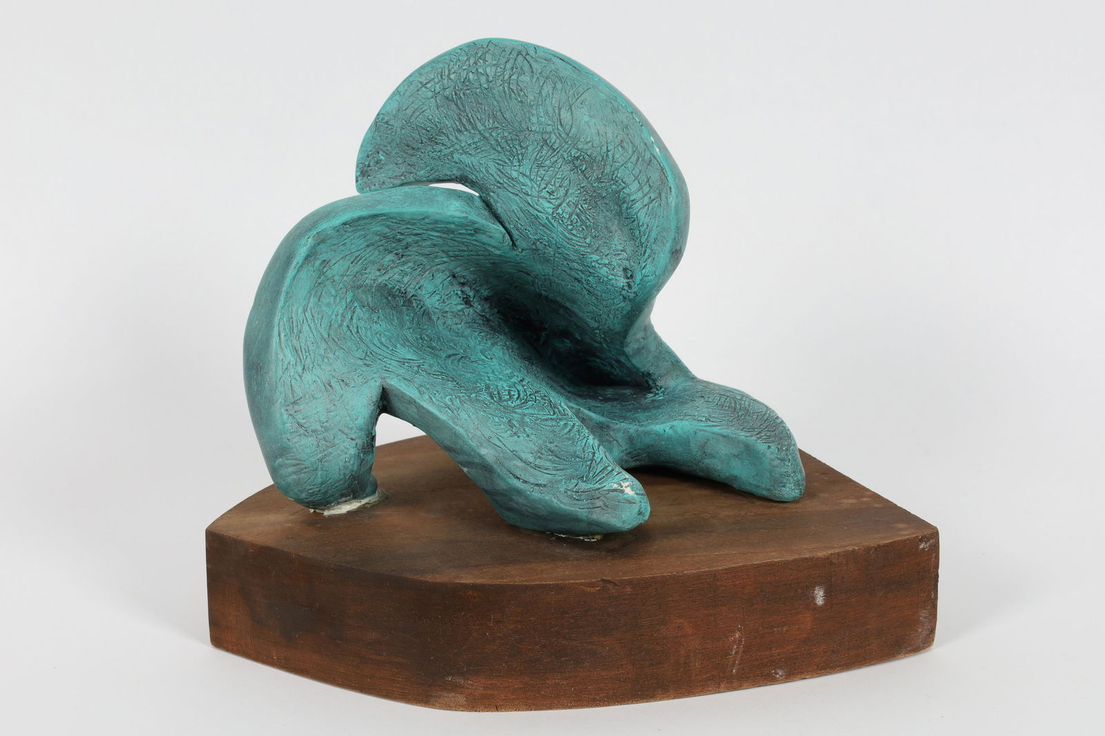 Signed Brutalist Abstract Ceramic Sculpture (1 of 6)