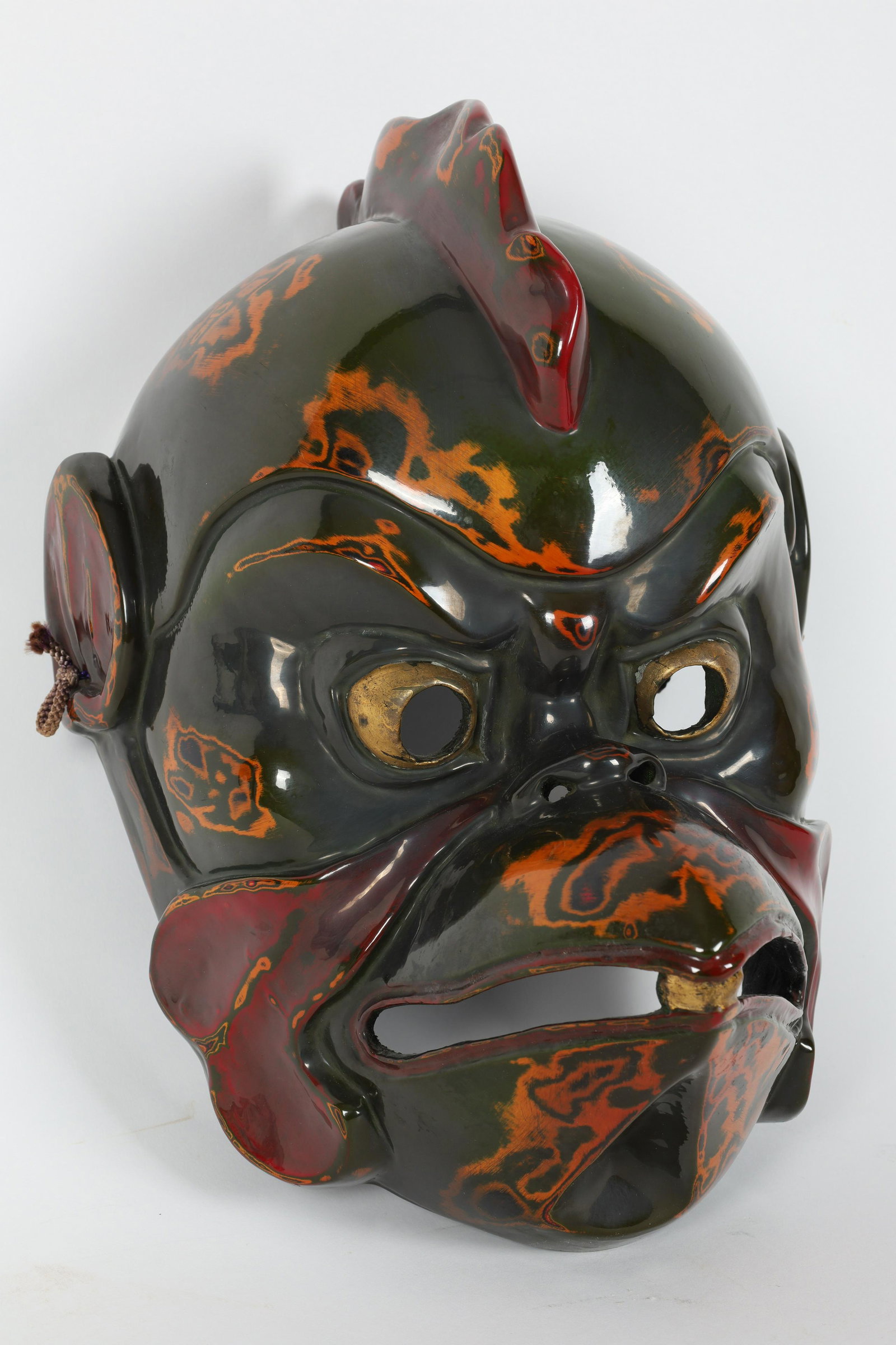 Signed Japanese Noh Theatre Mask Garuda (1 of 8)