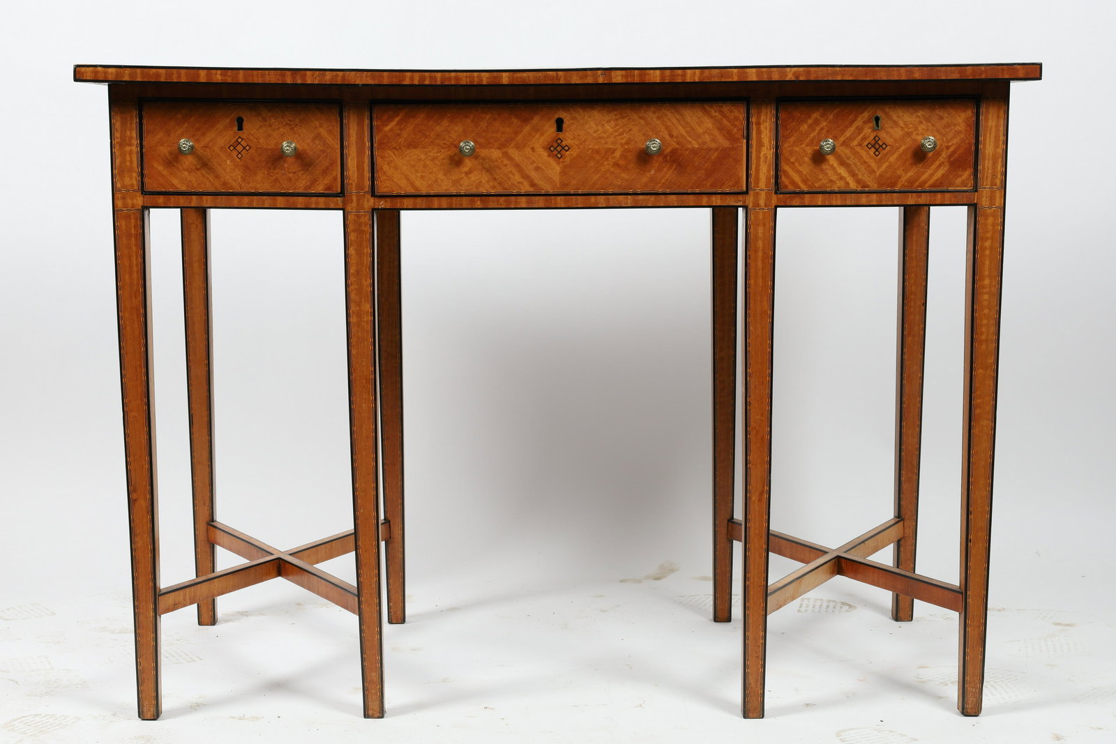 Antique Austrian Vienna Secessionist Inlaid Desk (1 of 8)