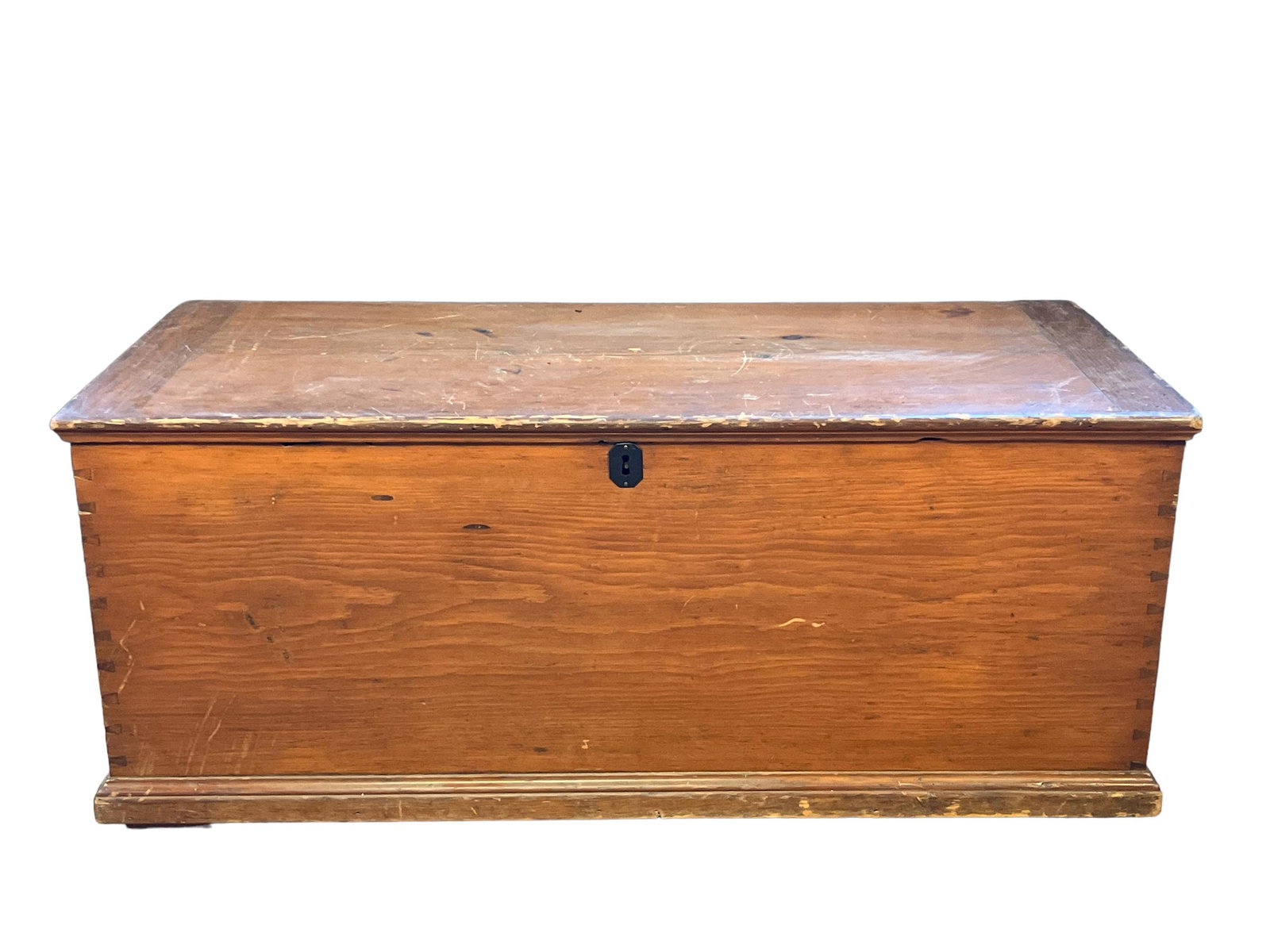 Antique English Blanket Chest Iron Handles (1 of 5)