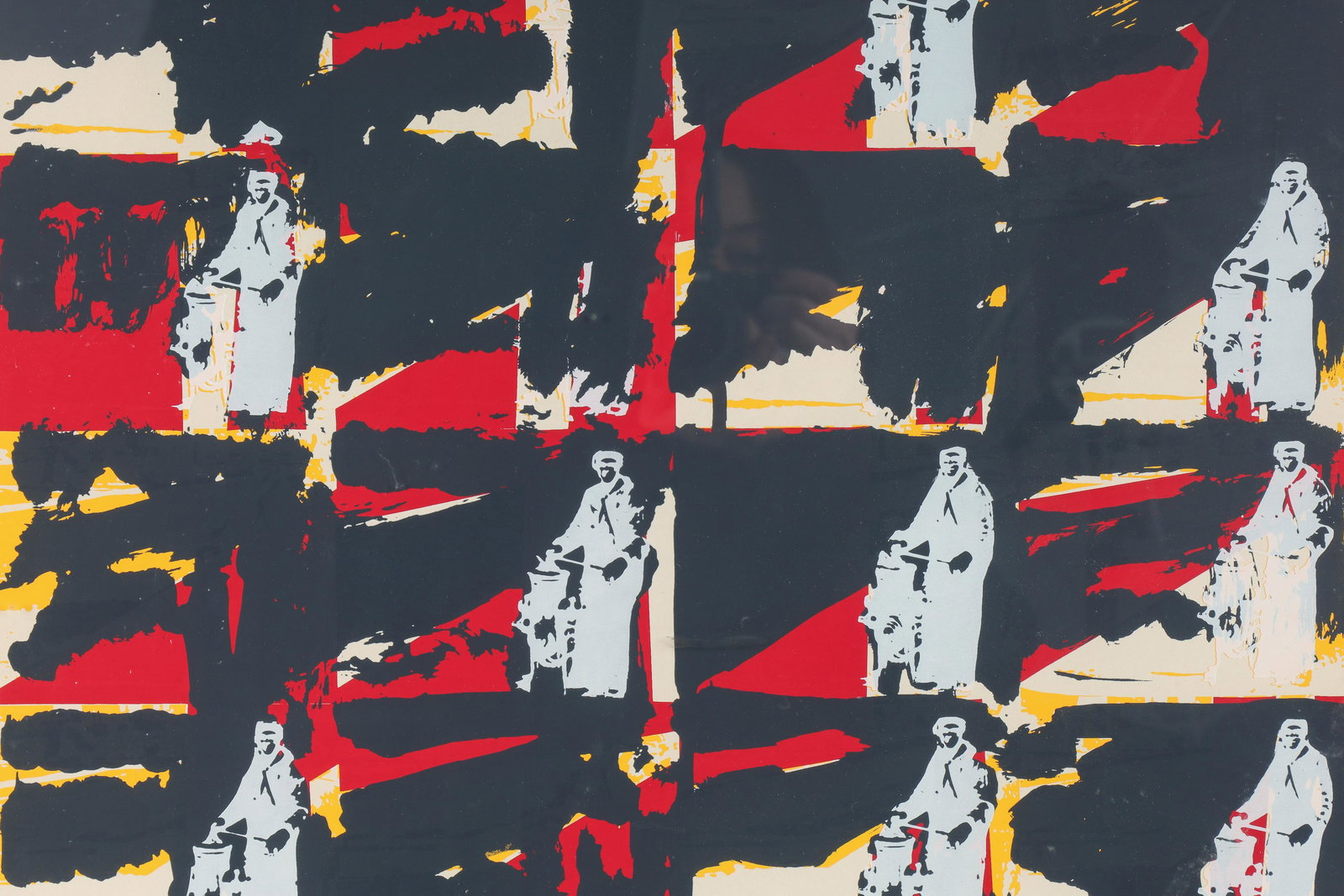 Mid Century Pop Art Lithograph Signed Fortin (1 of 6)