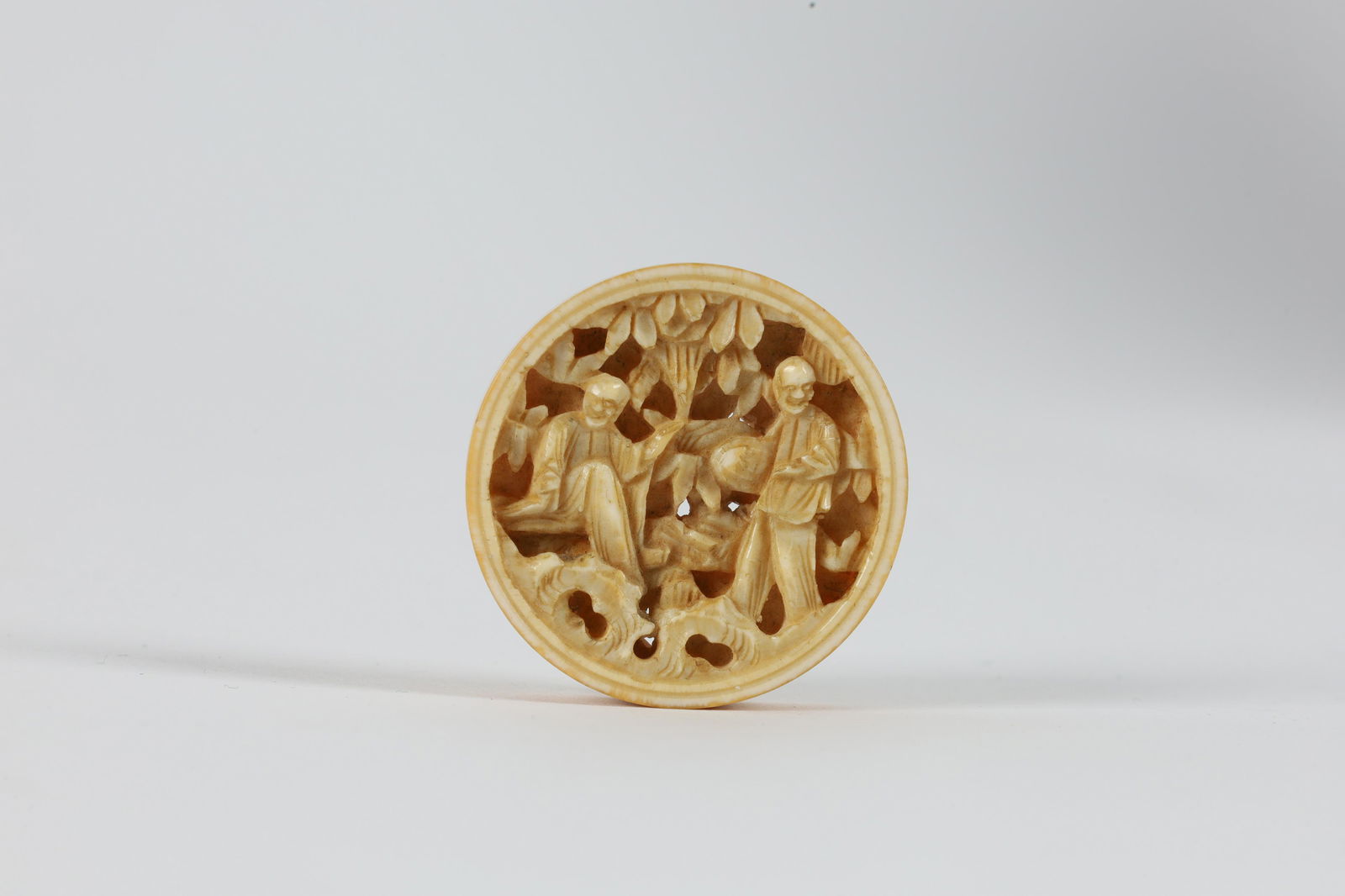 Chinese Japanese Miniature Carved Okimono / Token (1 of 4)