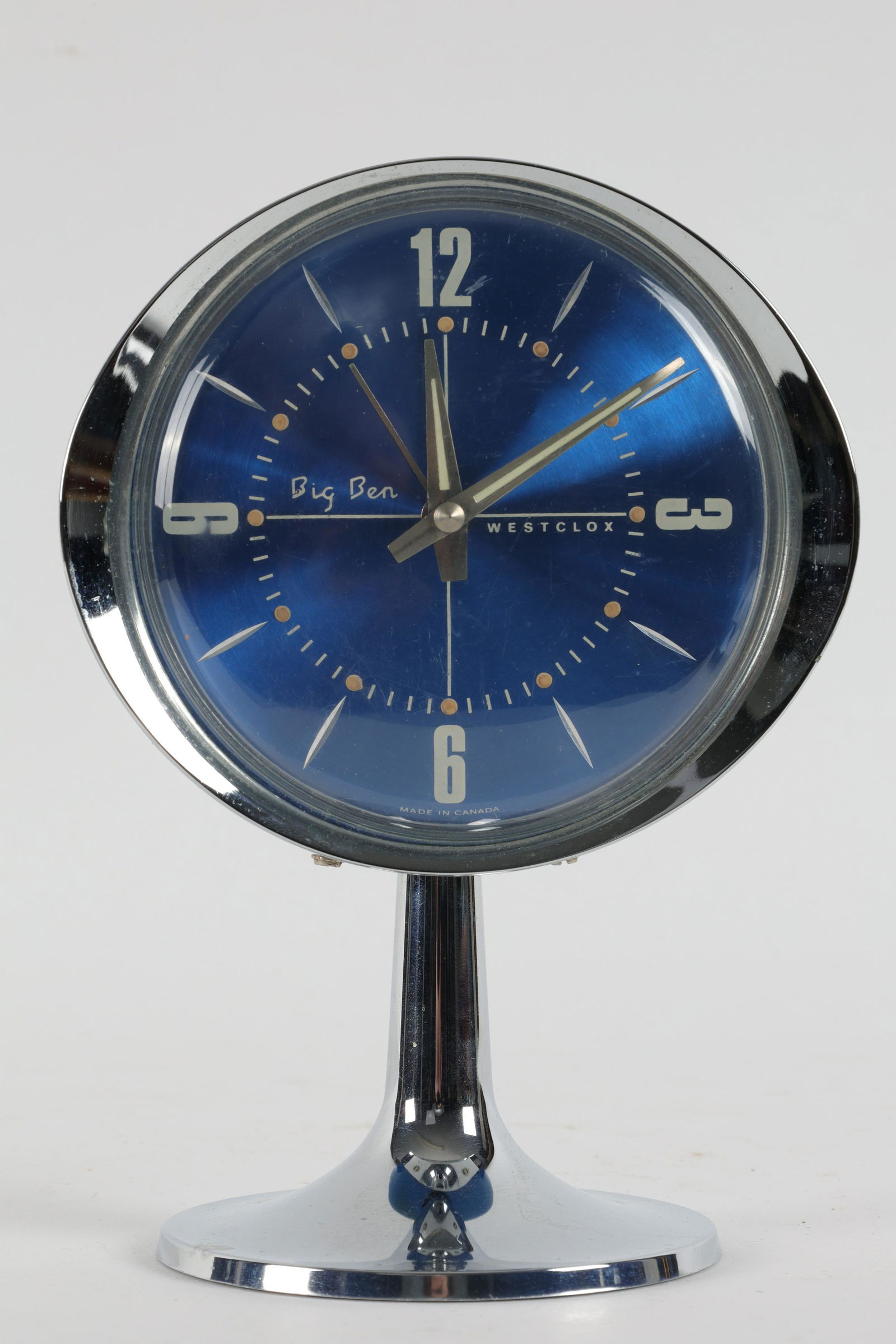 1964 Mid Century Westclox Big Ben Tulip Clock (1 of 6)