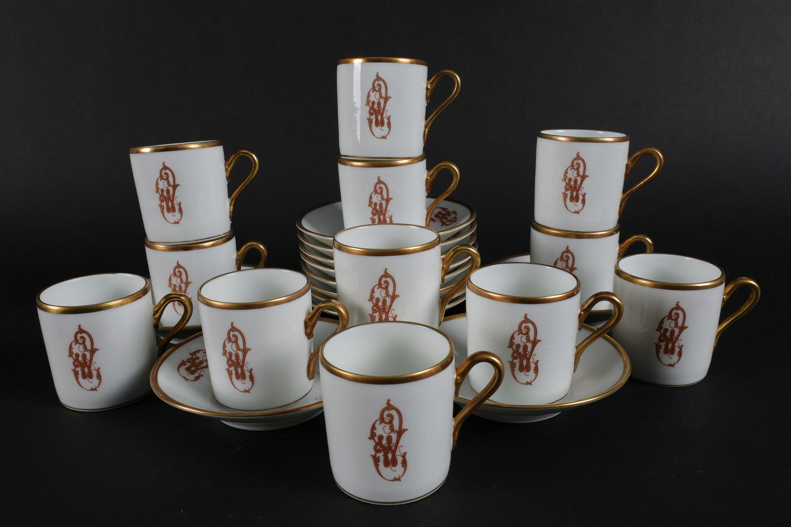 Richard Ginori Italian Art Deco Set Demitasse Cups (1 of 5)