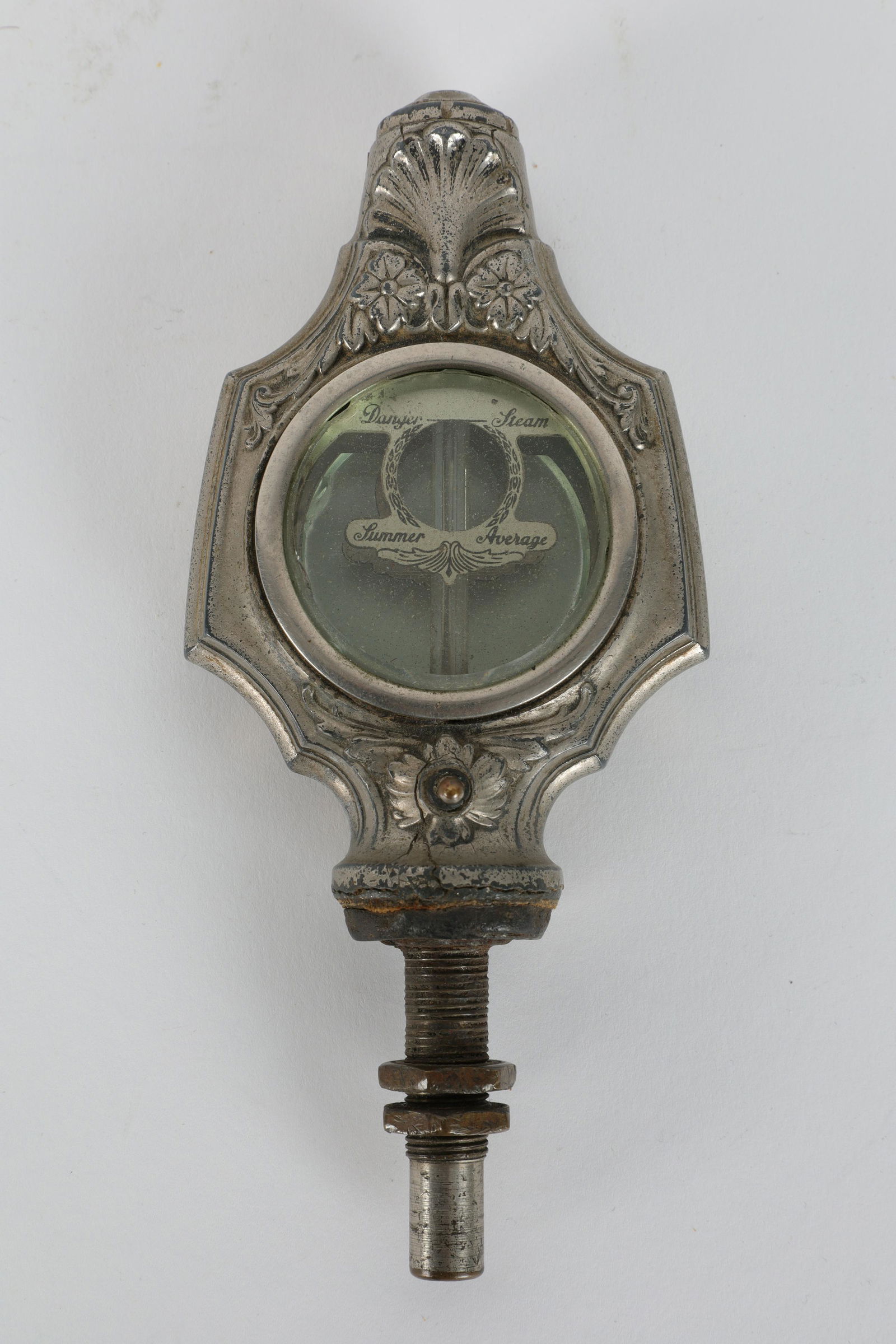 Antique Radio Boyce Moto-Meter Hood Ornament (1 of 5)