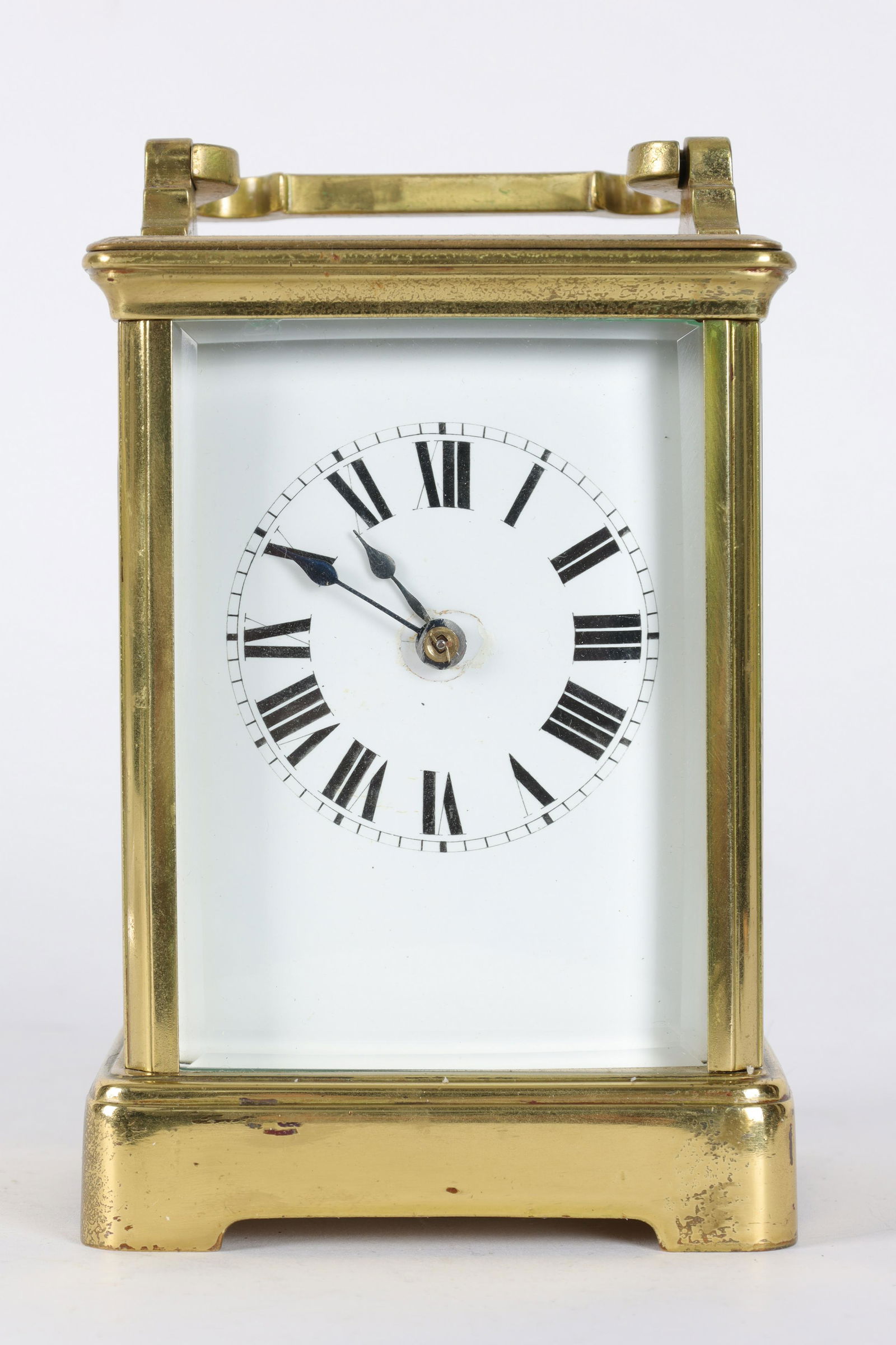 Antique French Brass Carriage Clock (1 of 7)