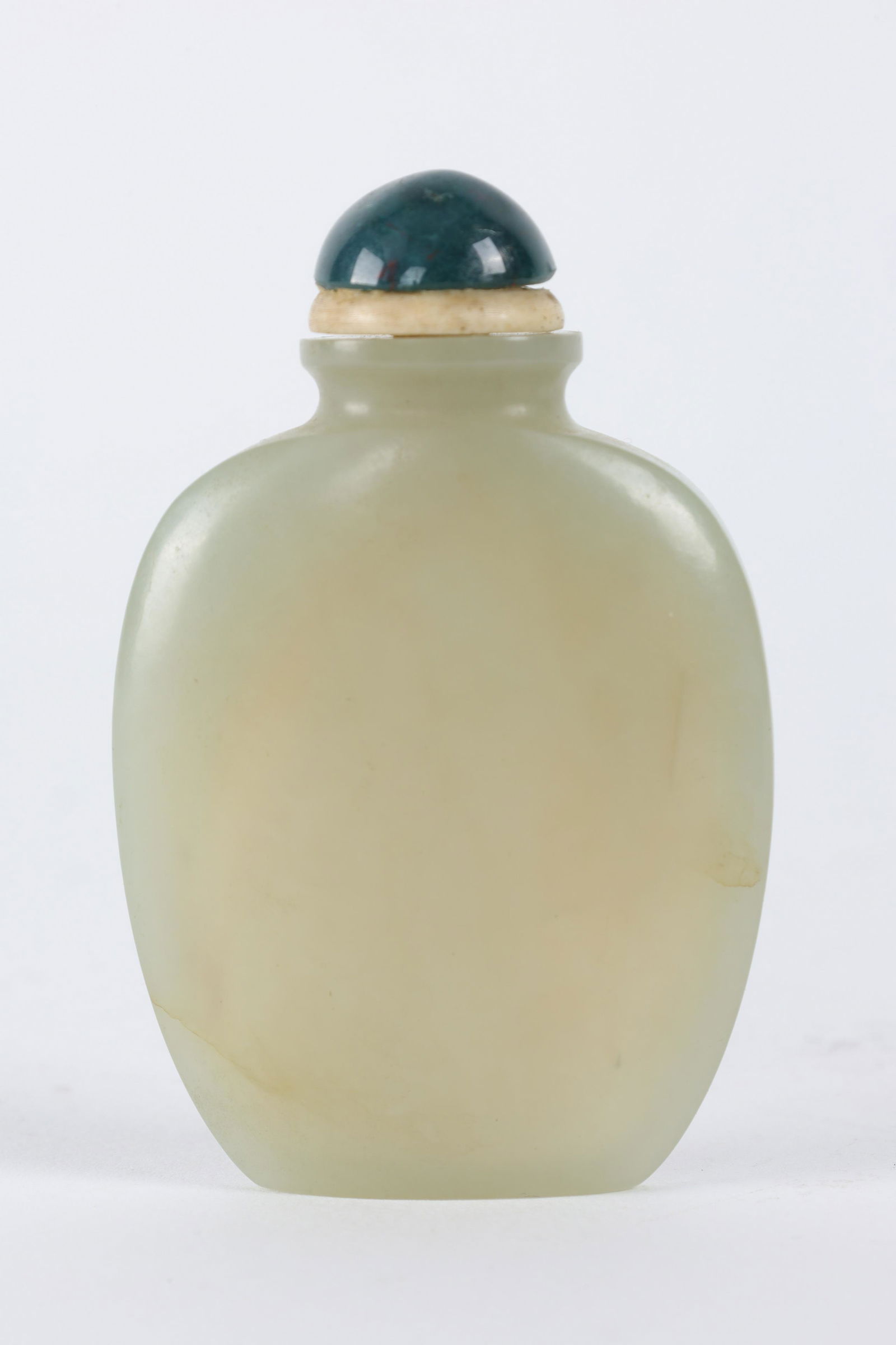 Antique Chinese Celadon Jade Snuff Bottle (1 of 8)