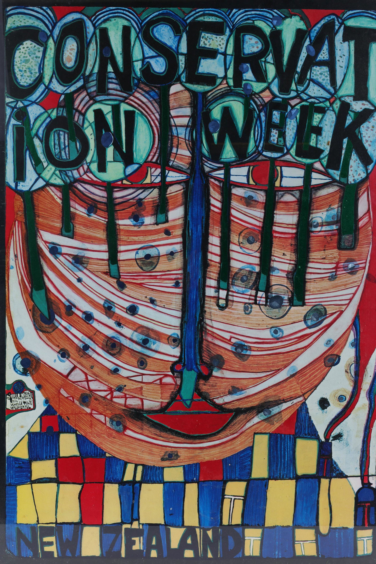 Friedensreich Hundertwasser Poster New Zealand (1 of 7)
