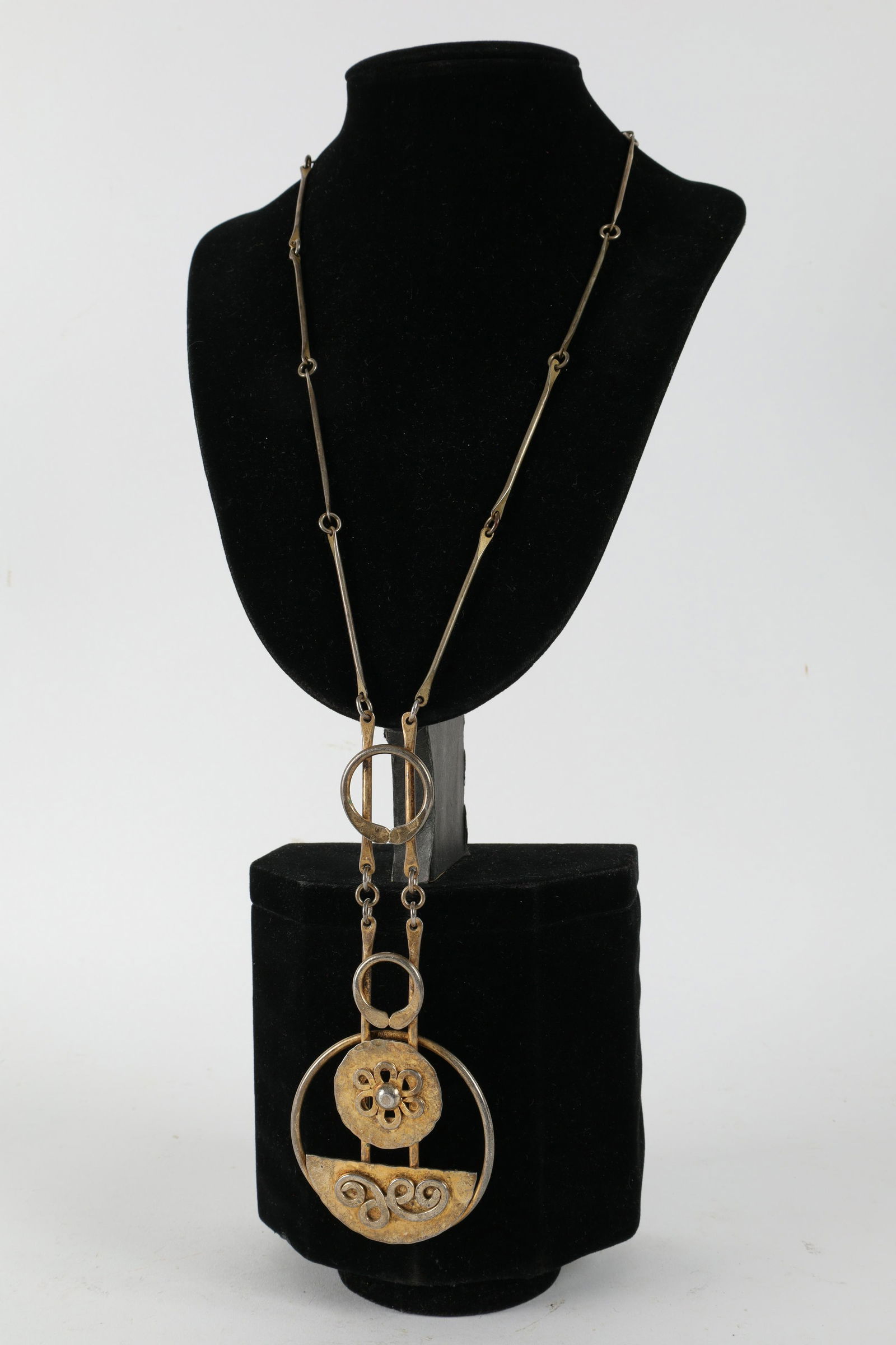 Large Brutalist Pendant Necklace Possibly Raphael (1 of 8)