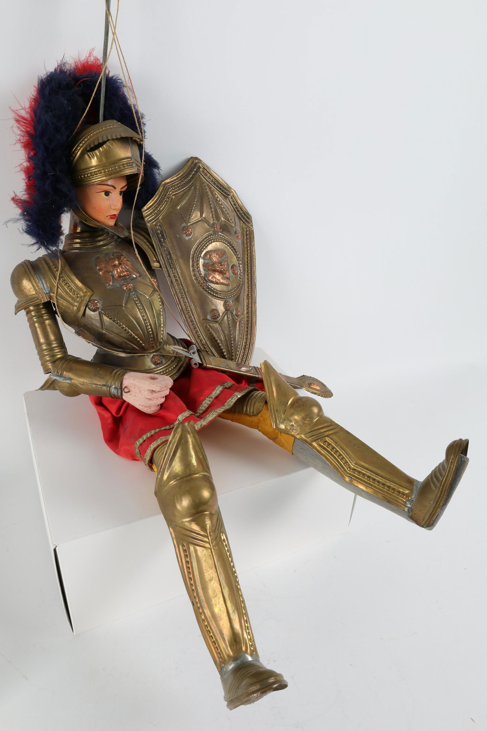Antique Italian Marionette Tancredi Puppet (1 of 8)