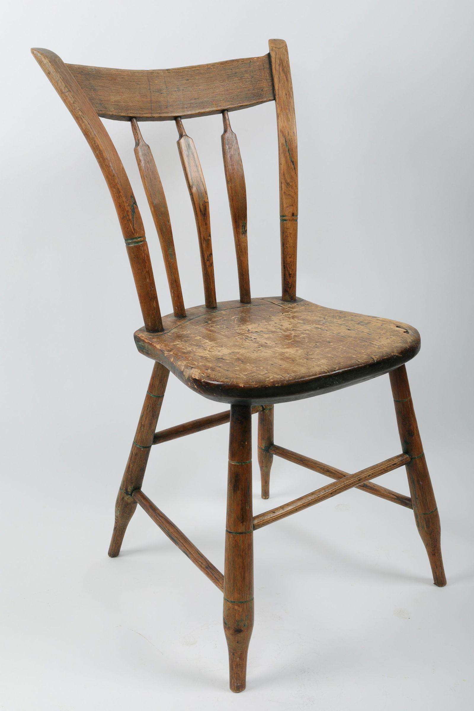 19th C Canadian Arrow Back Side Chair (1 of 7)