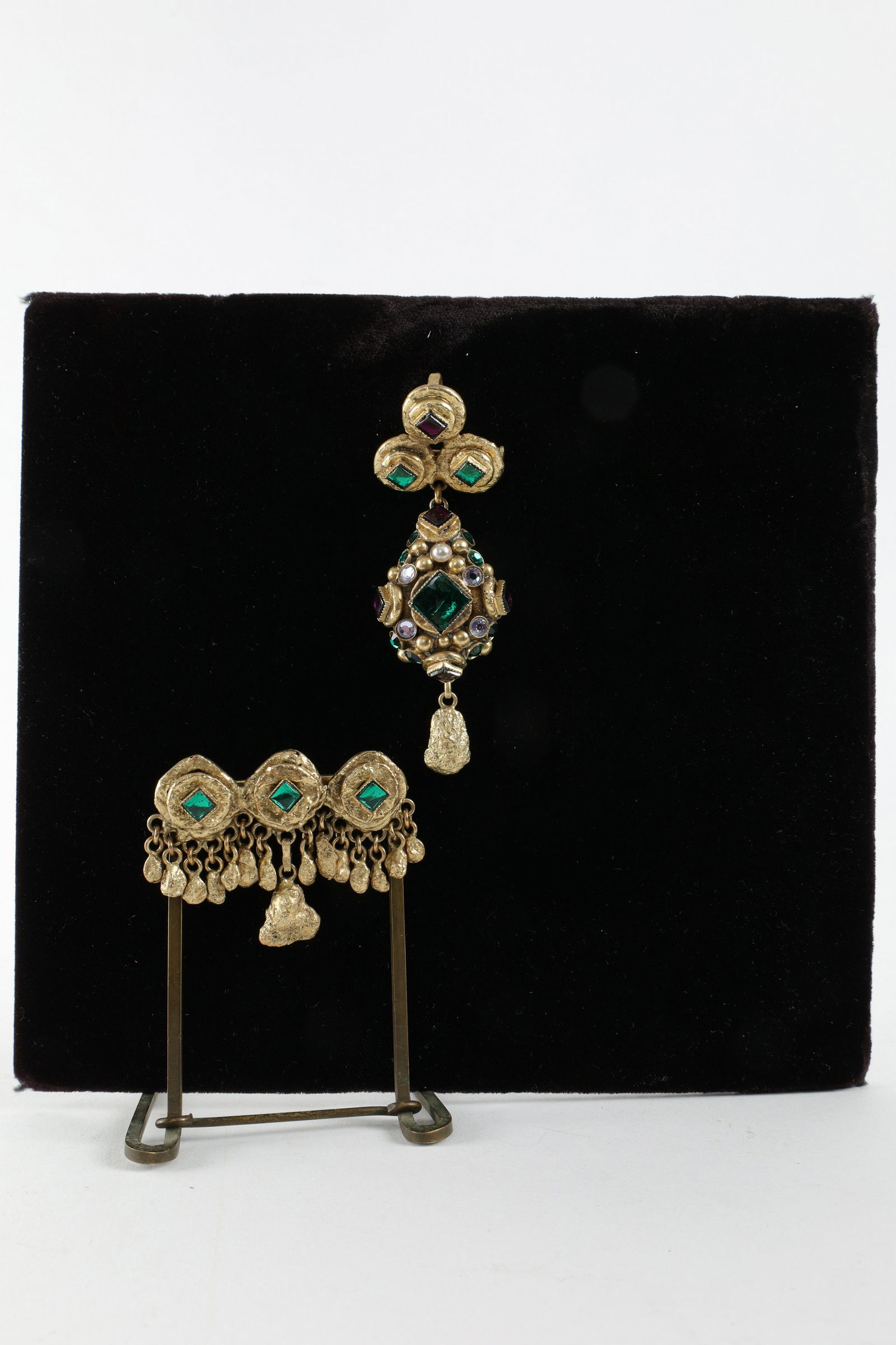 Medieval Henry Perichon Gilt Bronze Brooches (1 of 7)