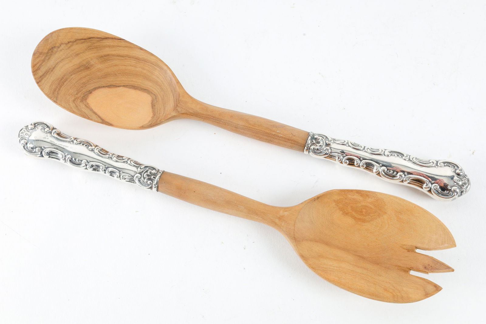 Birks Sterling Silver Handled Salad Servers (1 of 5)