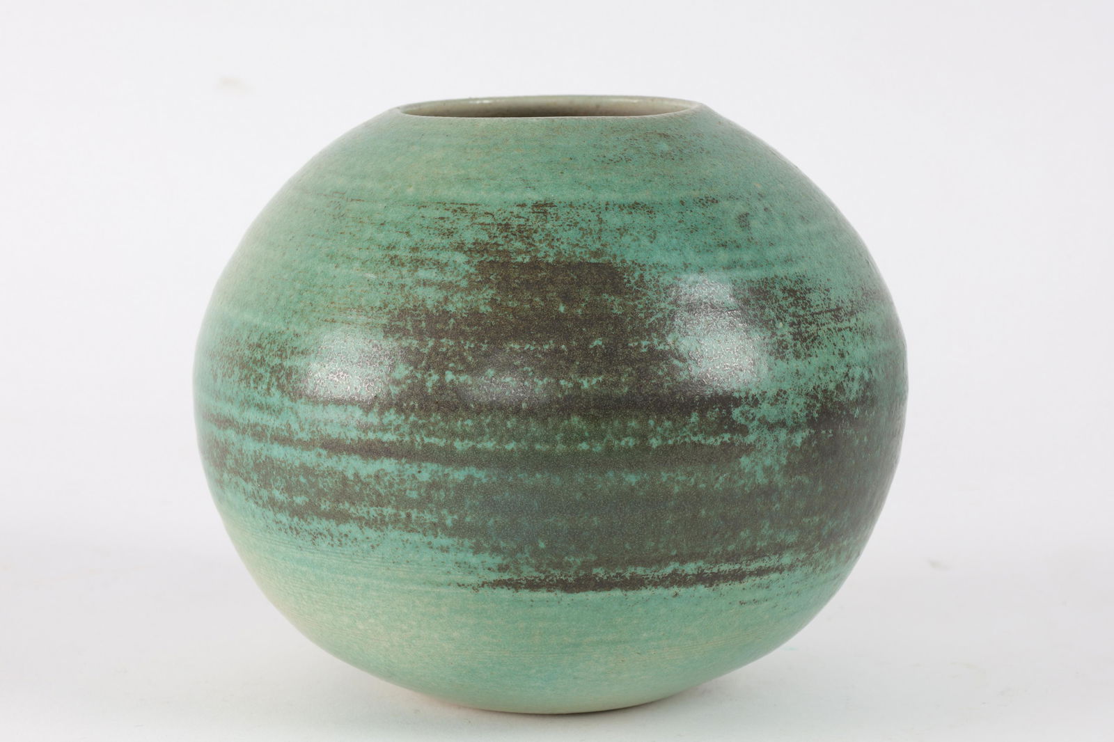 Signed Kjeld Erica Deichmann Ball Pottery Vase (1 of 5)