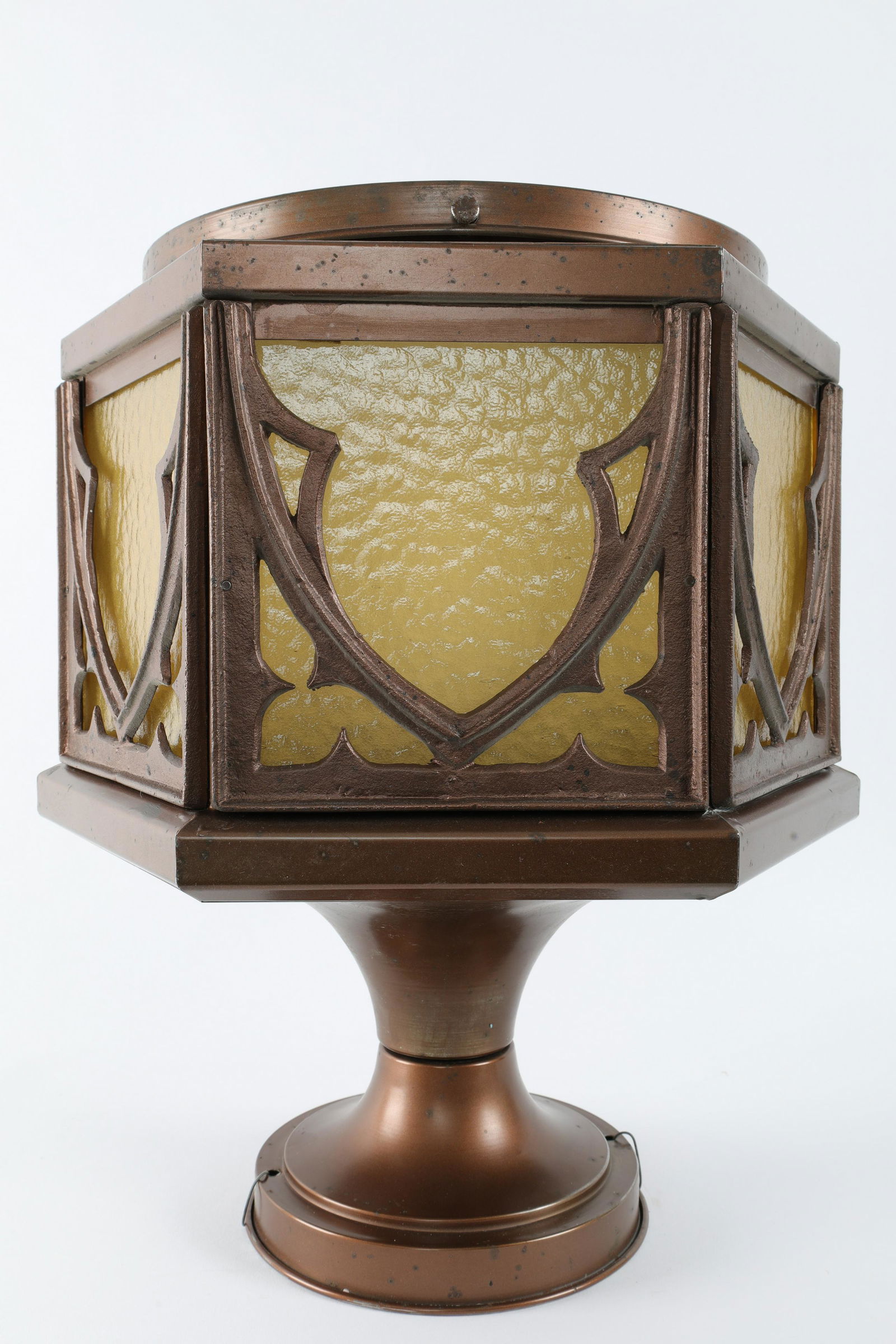 Gothic Ceiling Fixture Lamp C. 1930s (1 of 6)