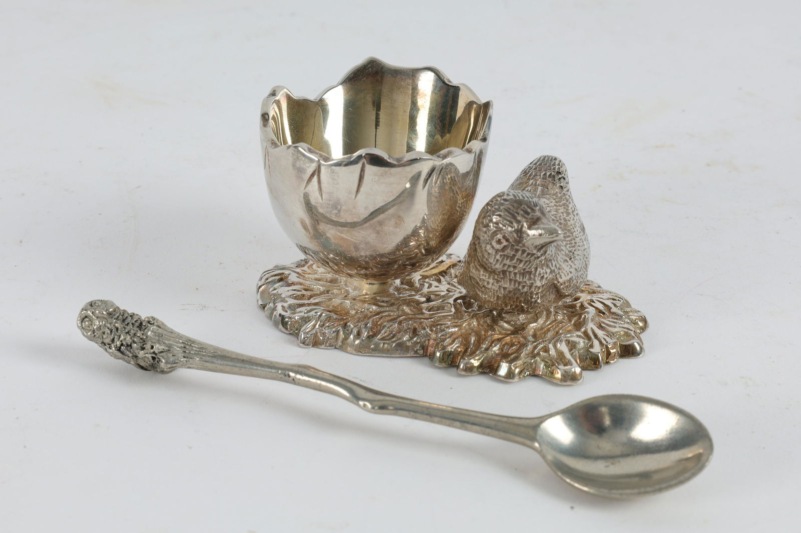 Au Bain Marie Paris Bird Egg Cup and Owl Spoon (1 of 7)