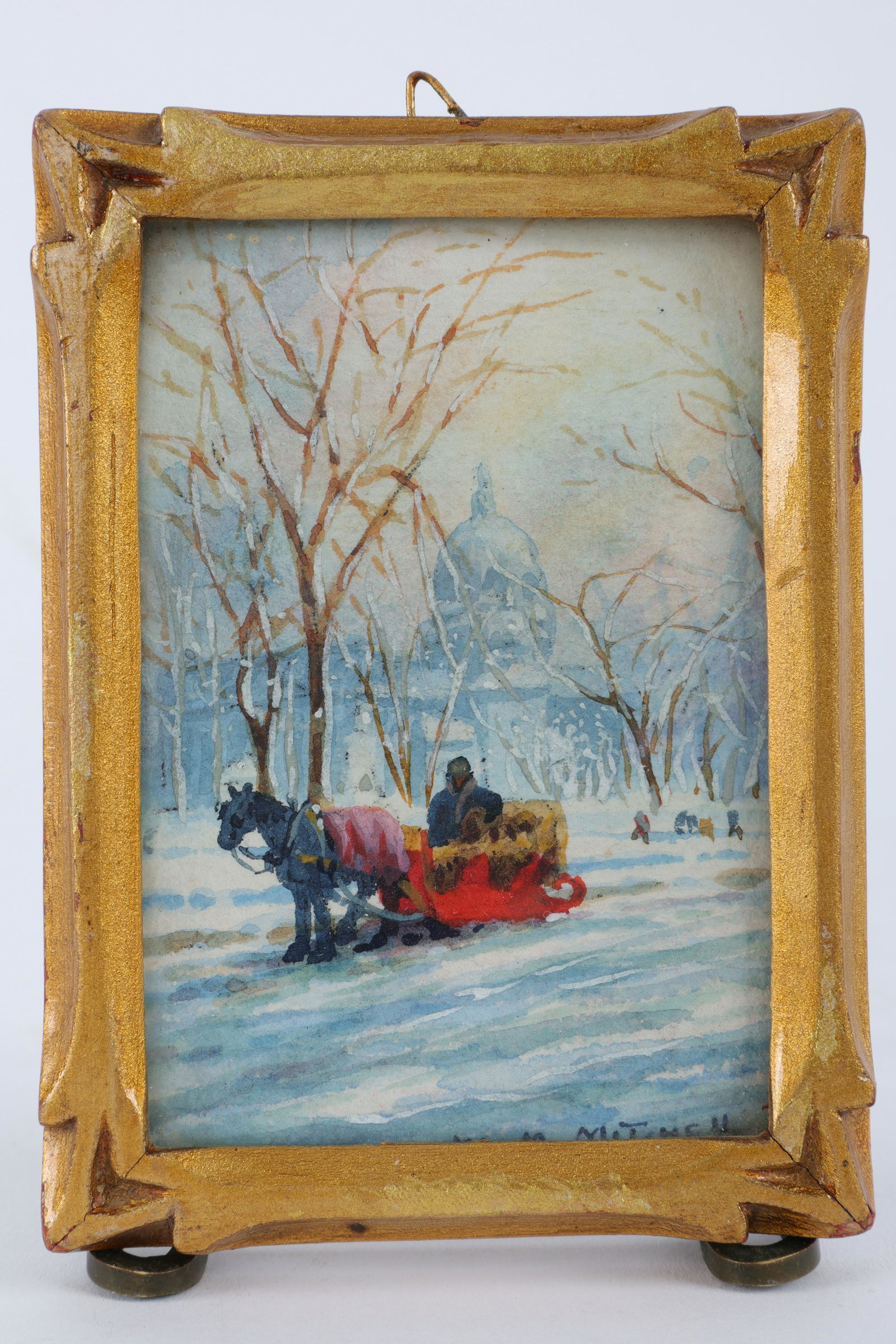 Willard Morse Mitchell Painting Montreal Winter (1 of 6)