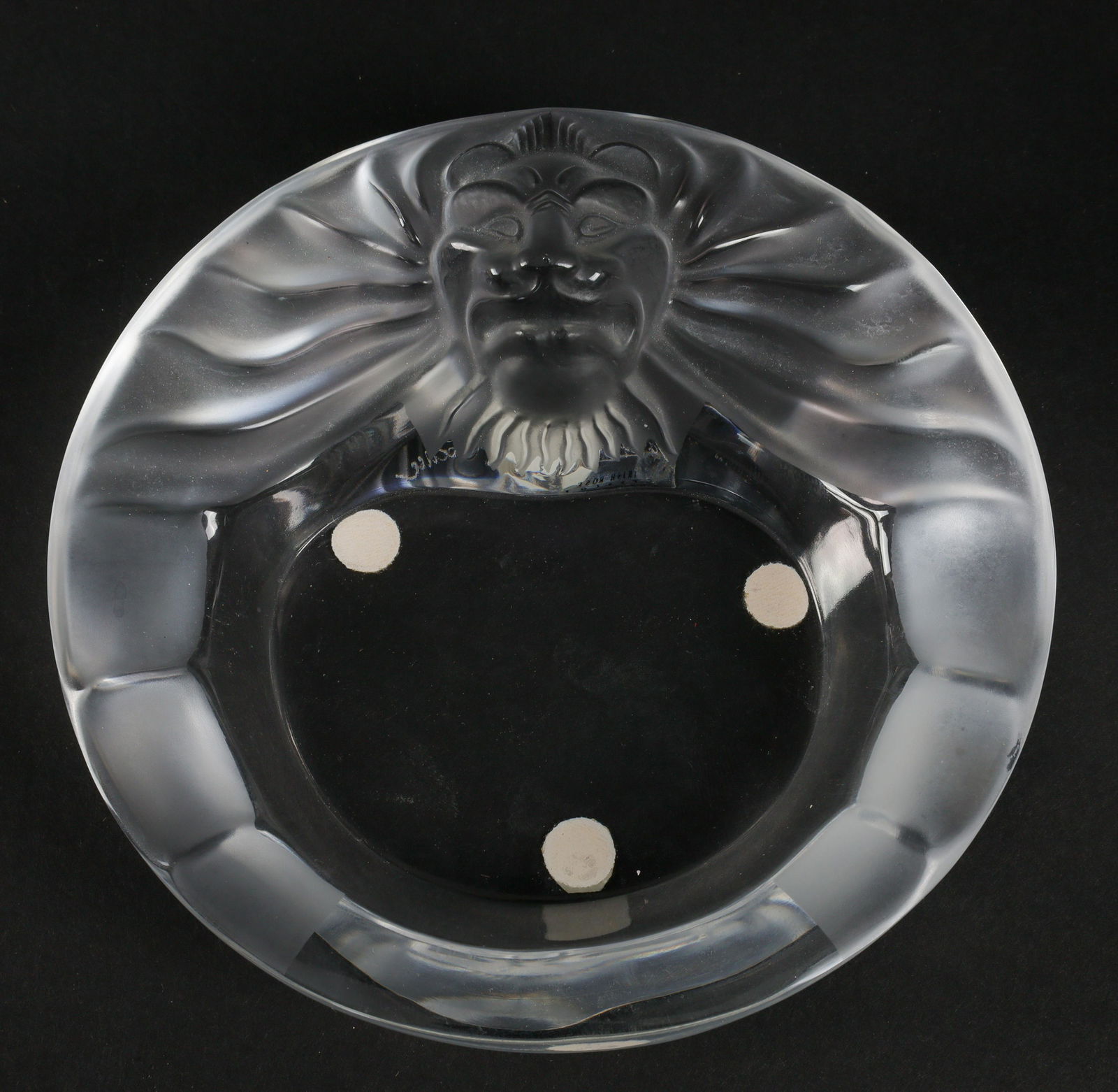 Lalique Tete de Lion Ashtray / Trinket Dish (1 of 8)