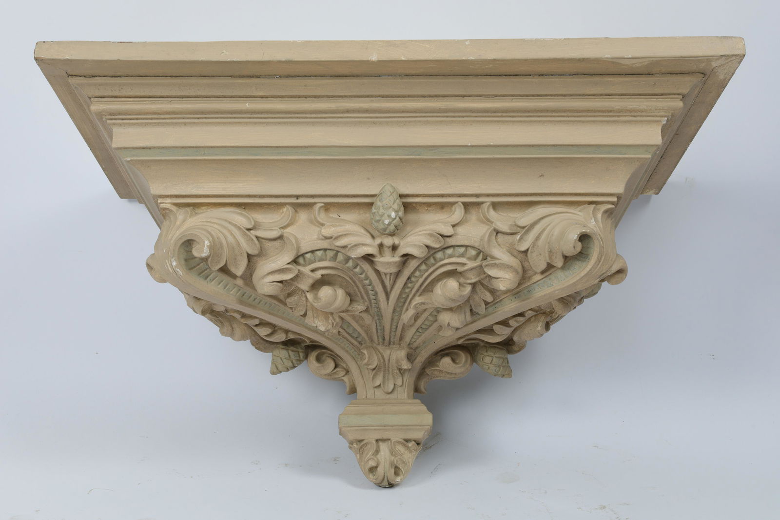 Victorian Large Plaster Corbel Capital Shelf (1 of 6)