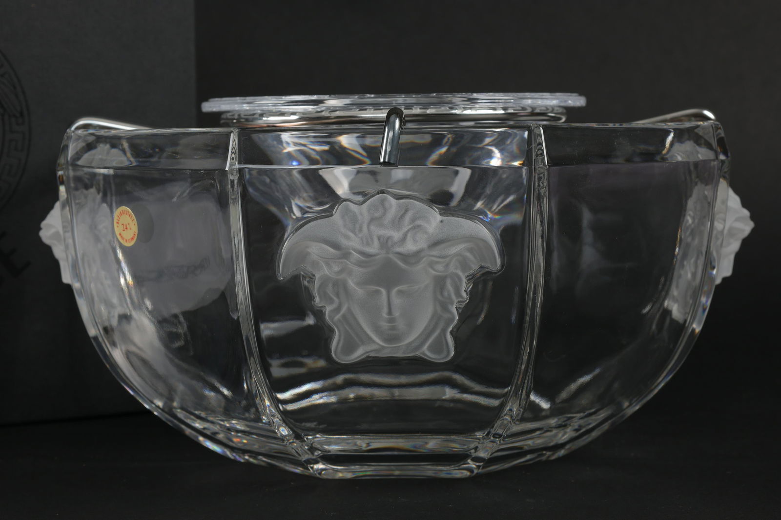 Versace Medusa Crystal Caviar Server Rosenthal (1 of 11)