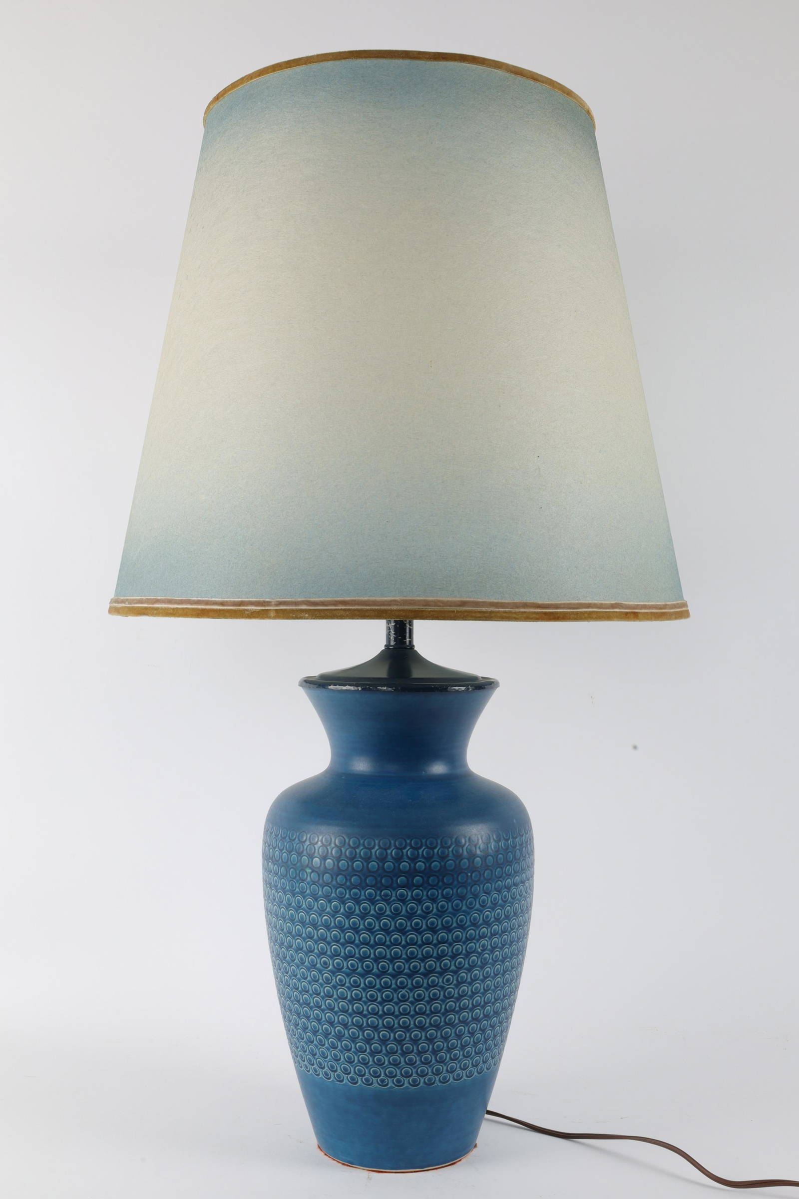 Mid Century Germany Dumler Breiden Blue Vase Lamp Auction
