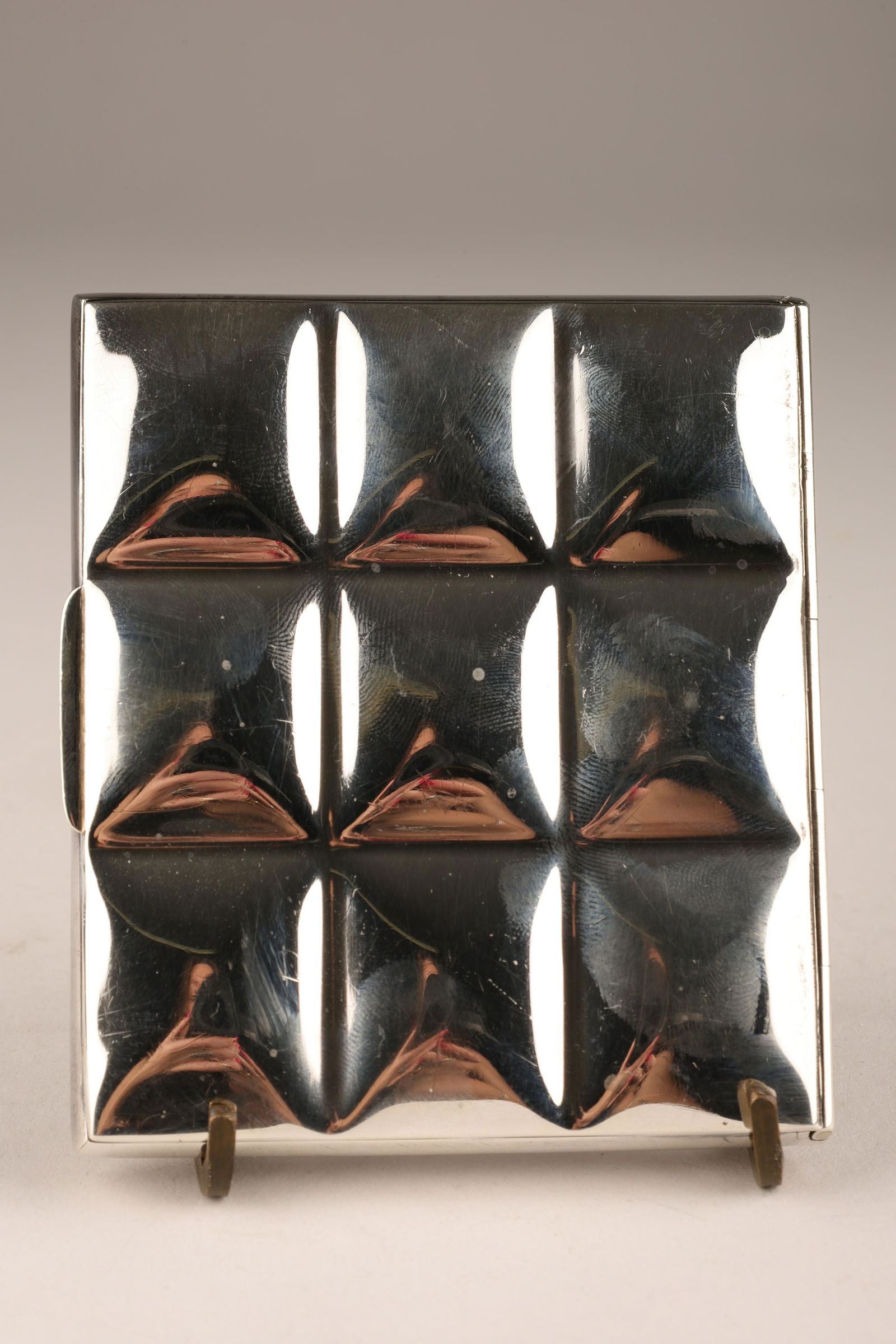 Napier Sterling Silver Pillow Cigarette Card Case (1 of 5)