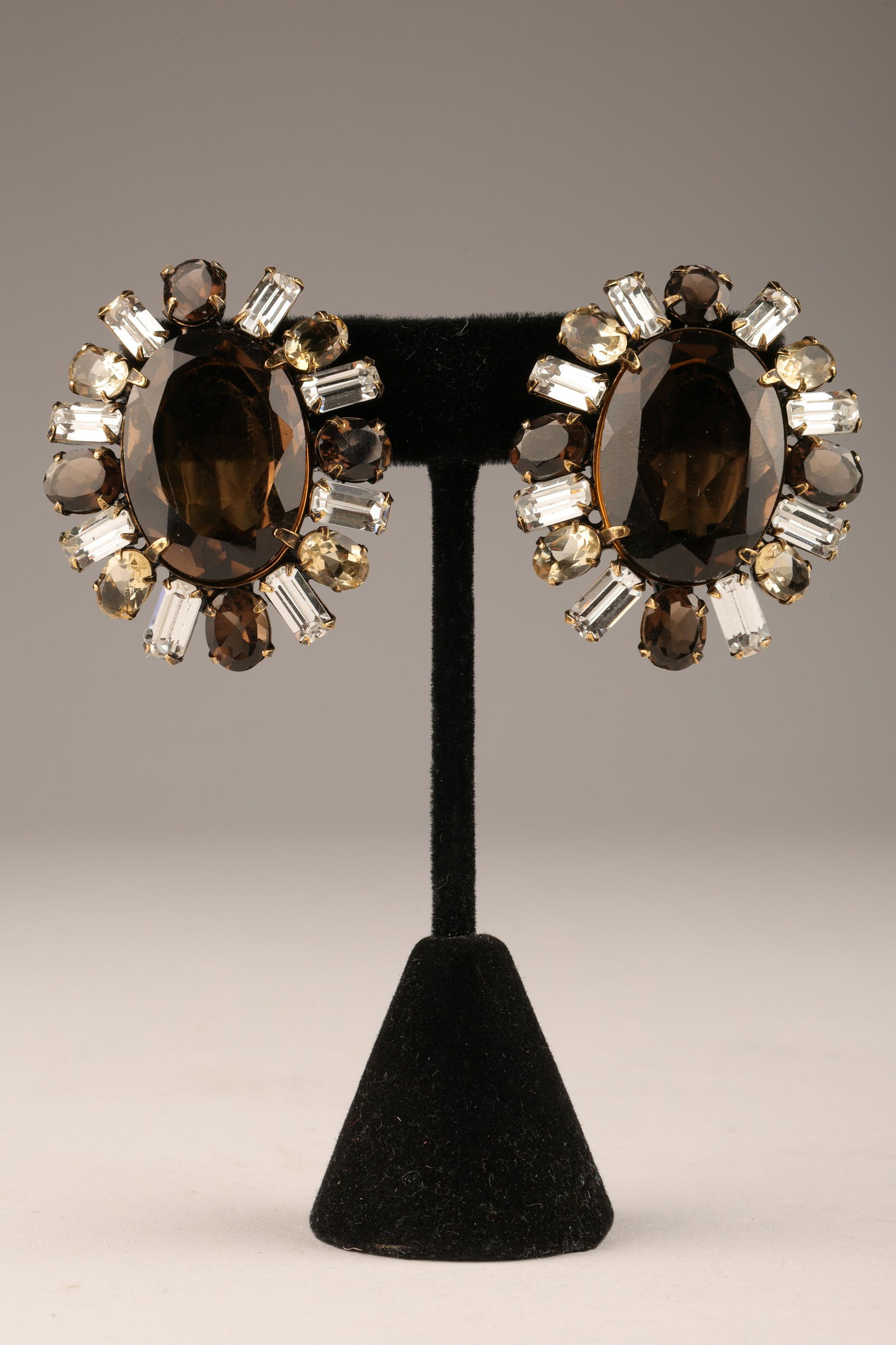 Iradj Moini Smokey Quartz and Citrine Earrings (1 of 5)