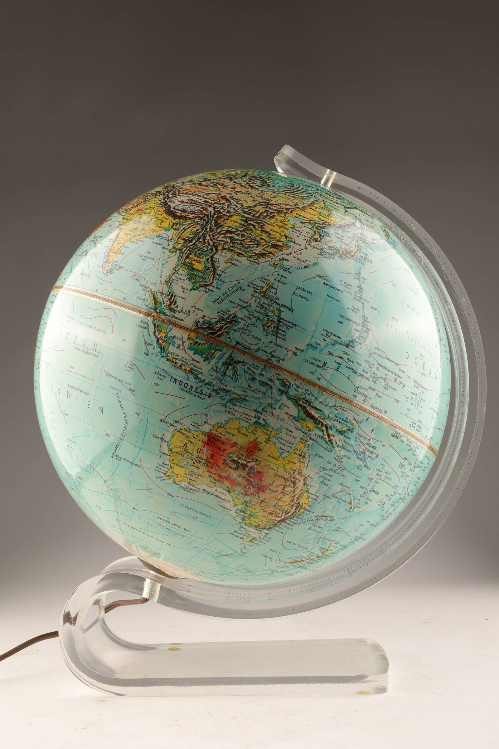 MCM Lighted Scan-Globe Denmark Terrestrial Globe (1 of 8)