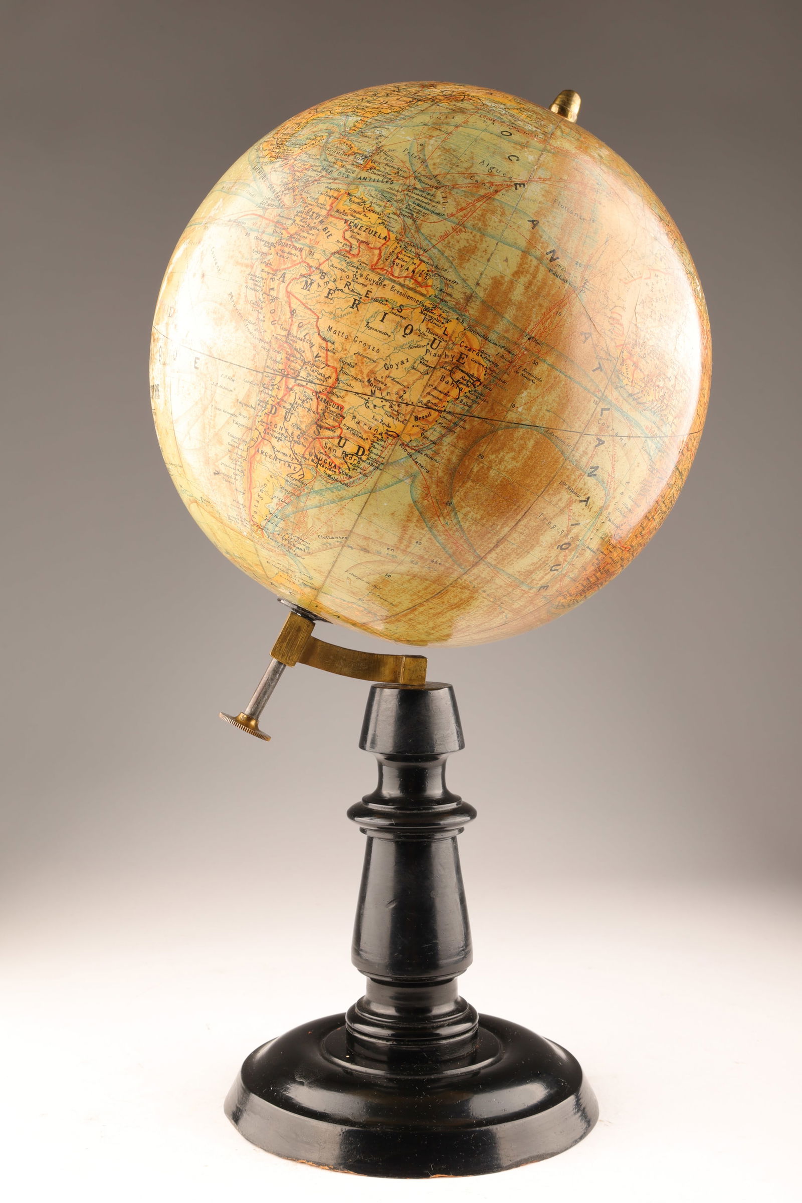 Antique French J. Forest Paris Terrestrial Globe (1 of 9)
