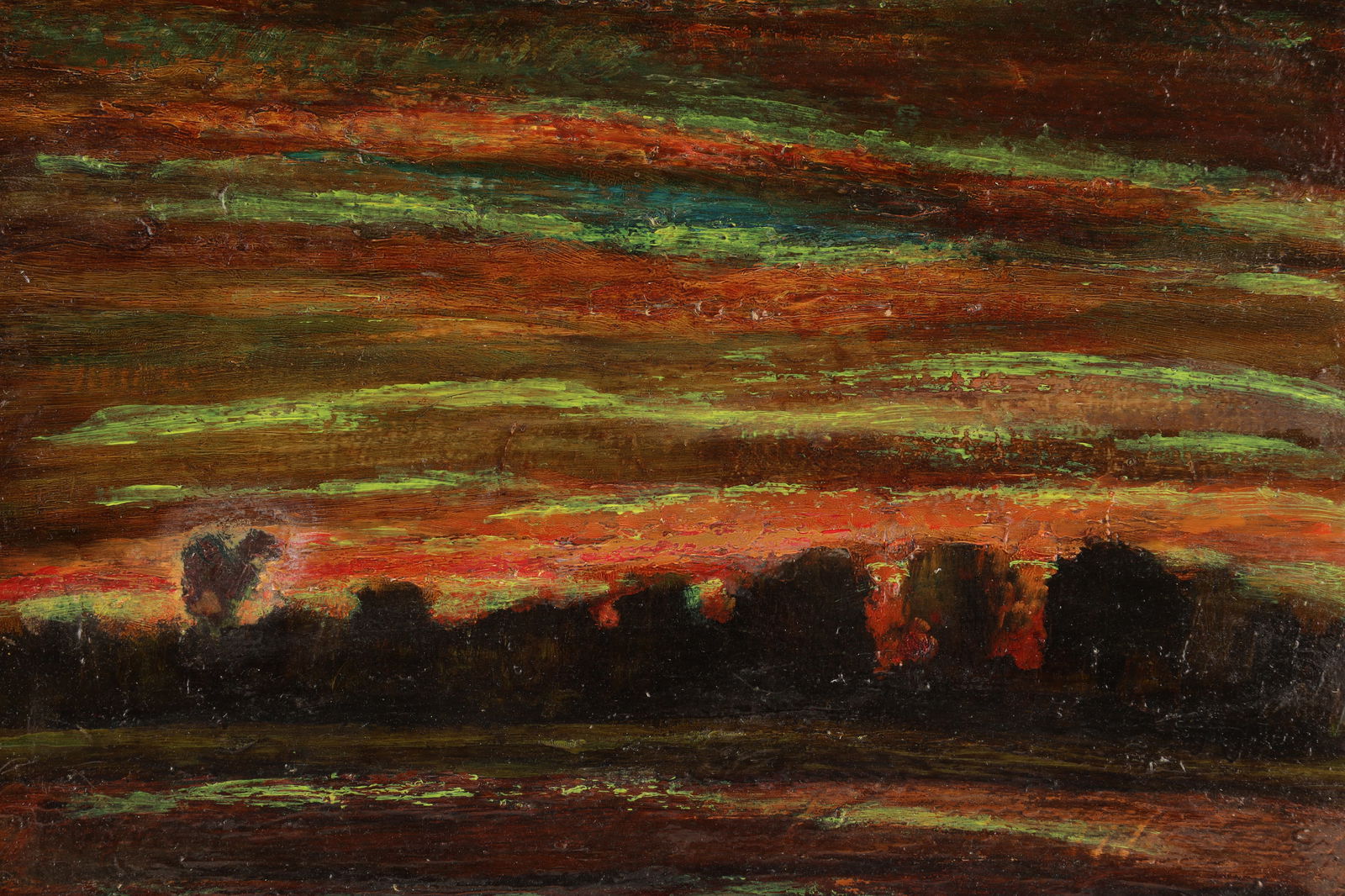 Fritz Brandtner Oil Painting Abstract Landscape (1 of 7)