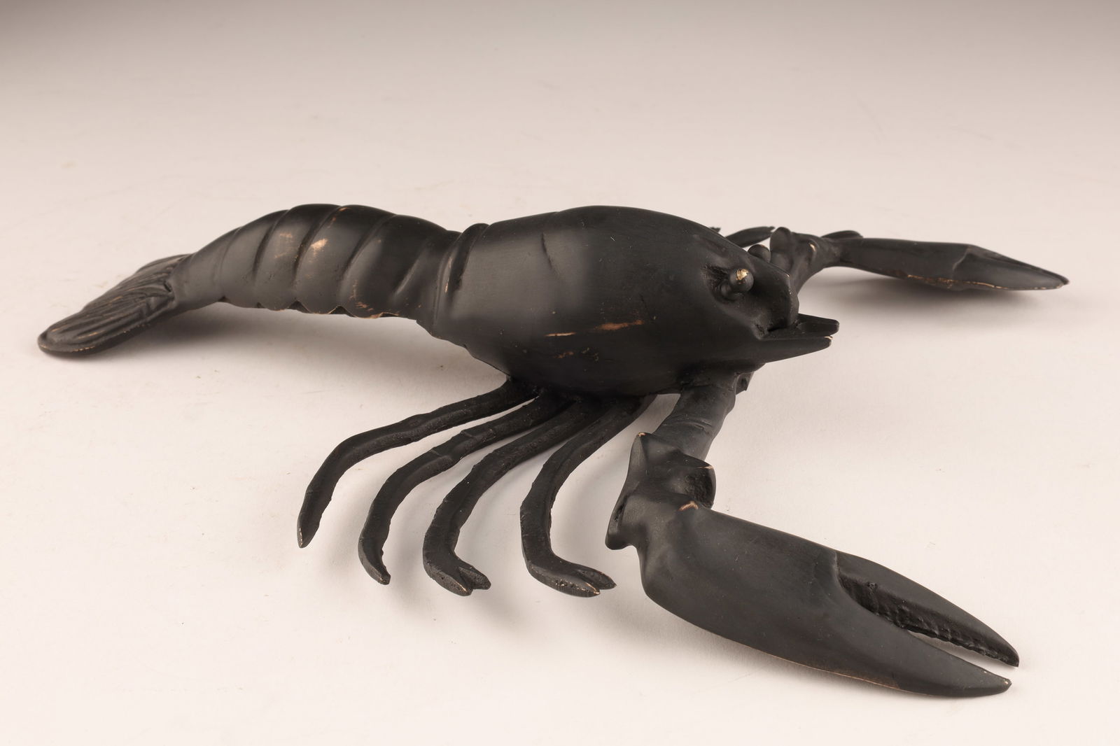 Japanese Bronze Okimono Lobster Figure (1 of 5)