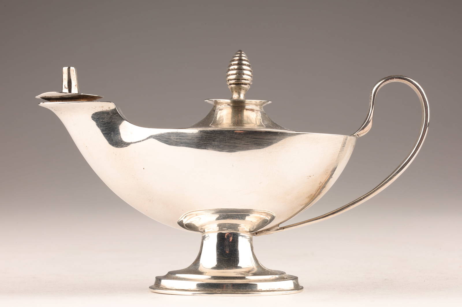 Antique English Sterling Aladdin Oil Lamp Lighter Auction