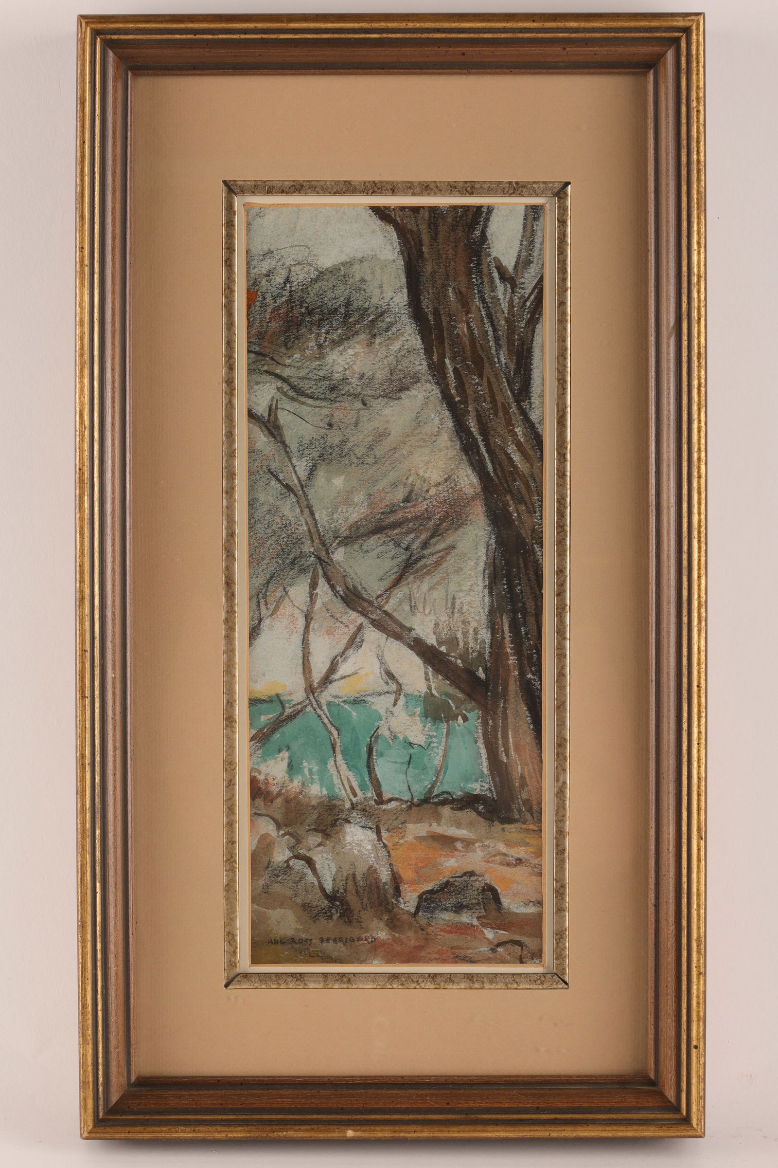 Hal Ross Perrigard Mixed Media, Forest Study (1 of 4)