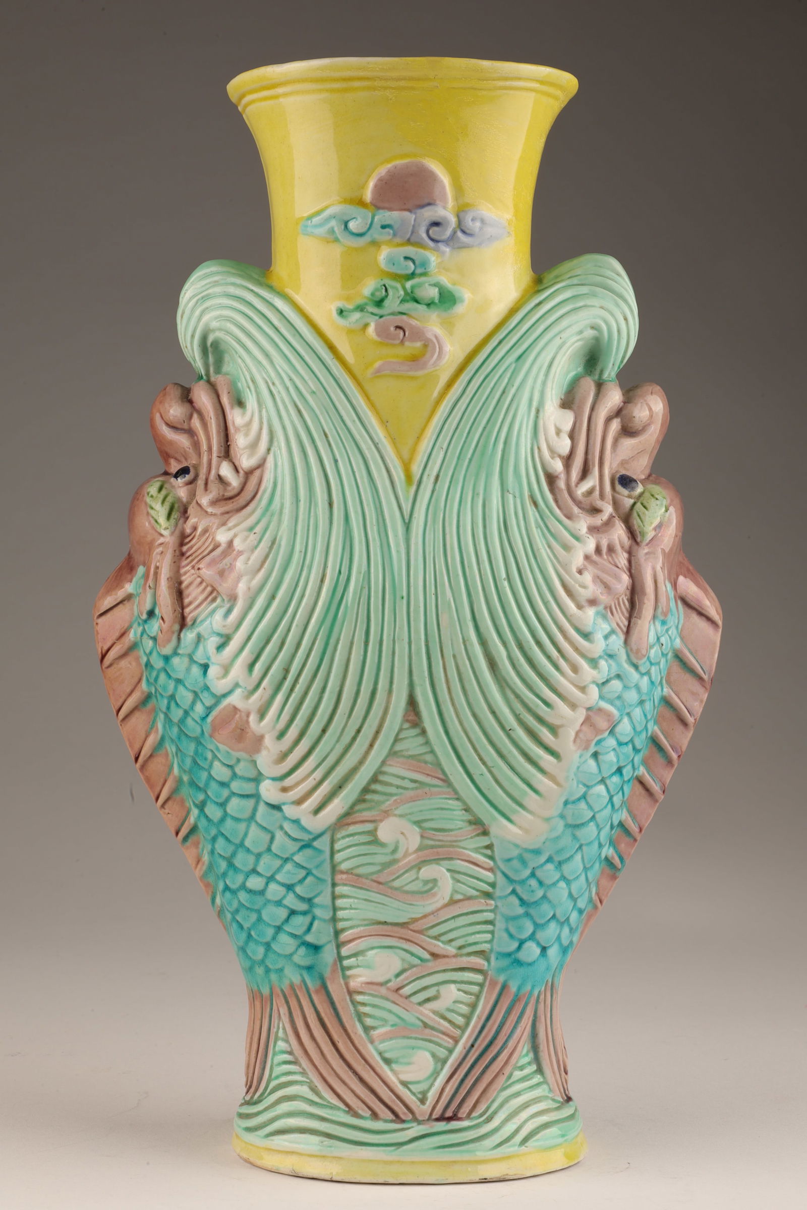 Fine Chinese Antique Signed Fish Vase (1 of 9)