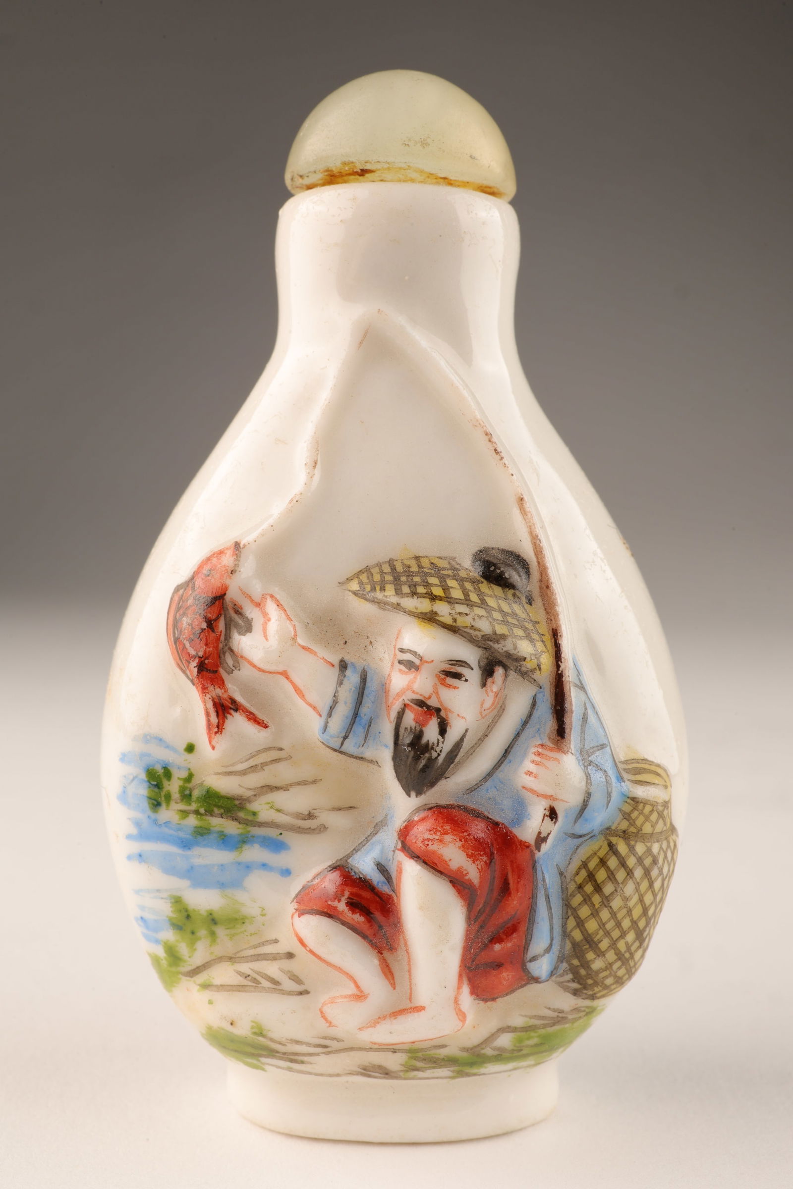 Antique Chinese Porcelain Snuff Bottle (1 of 7)